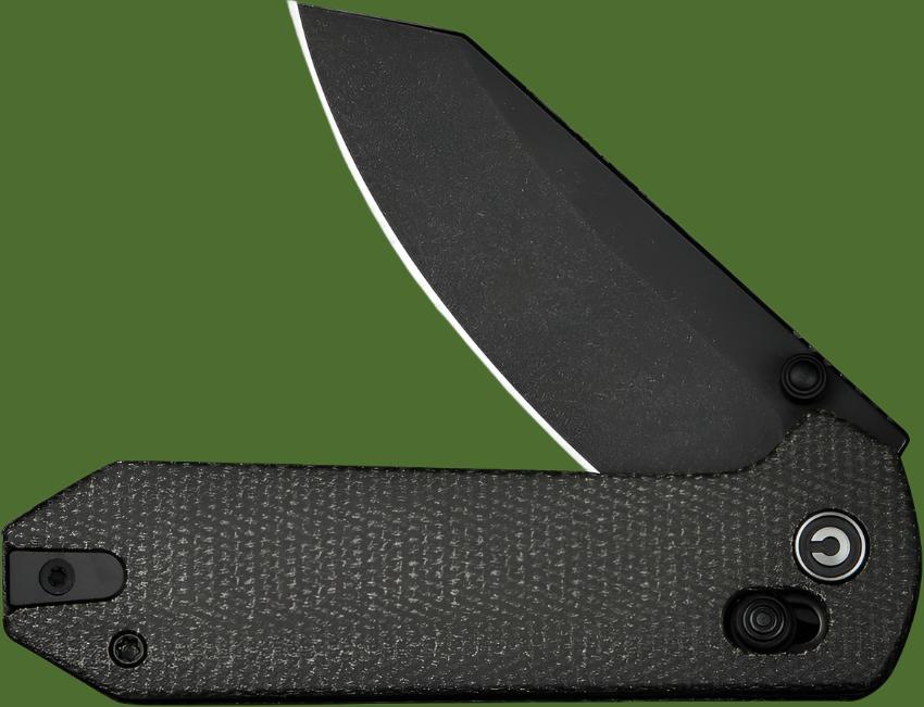 Civivi Yonder Crossbar Lock (Green Micarta Handle, Black Blade)