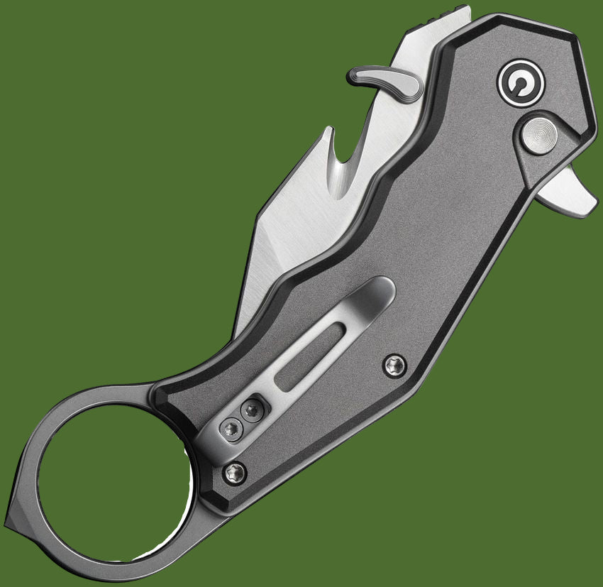 Civivi Amaroq Button Lock Grey