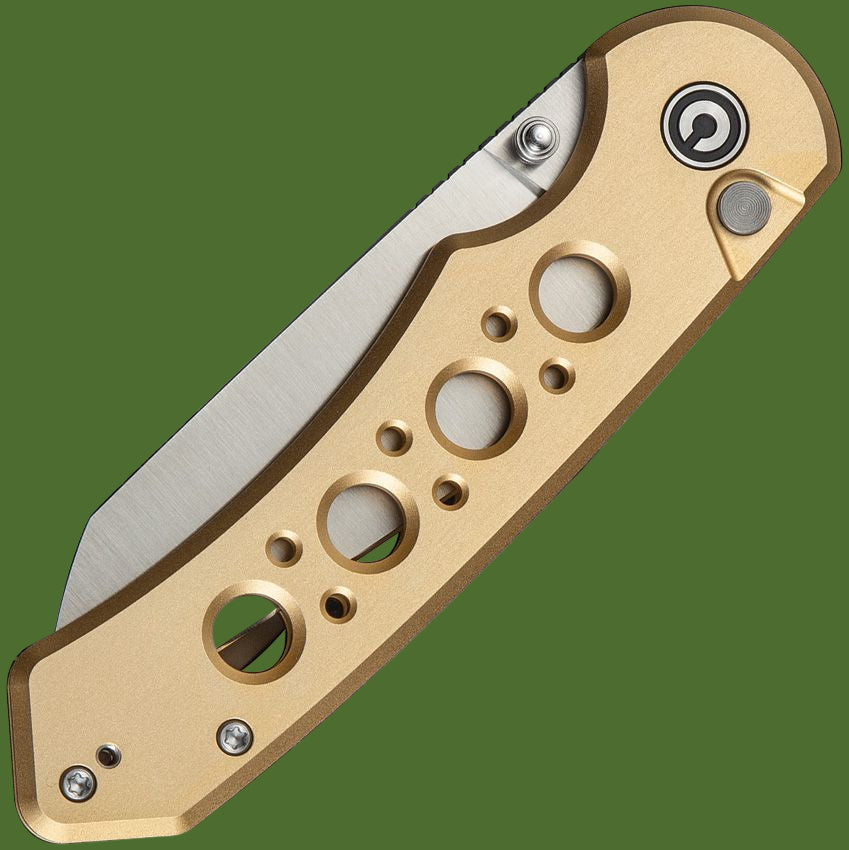 Civivi Pragma Prime Button Lock Champagne Aluminum