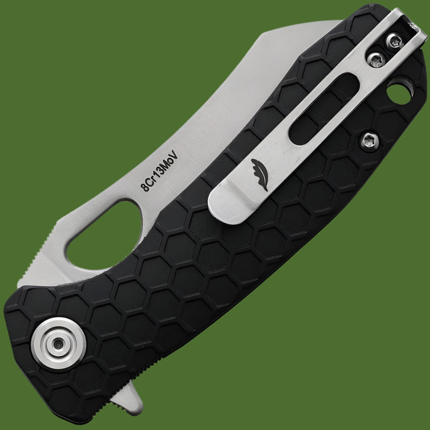 Honey Badger Small Linerlock Wharncleaver (Black)