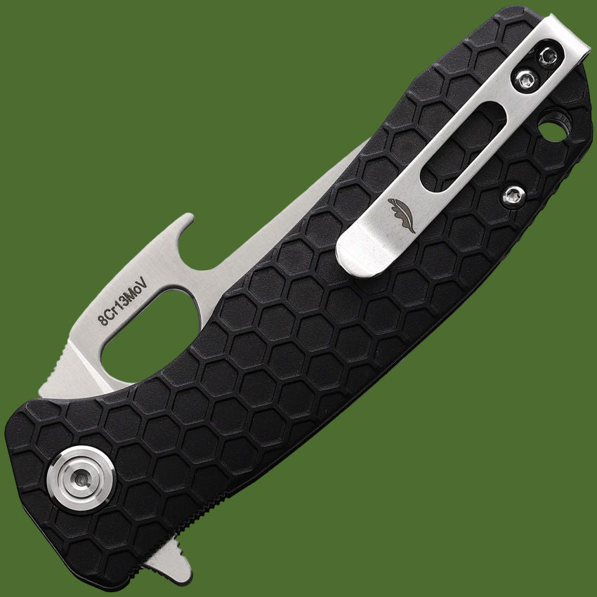 Honey Badger Medium Linerlock Easy Open Black