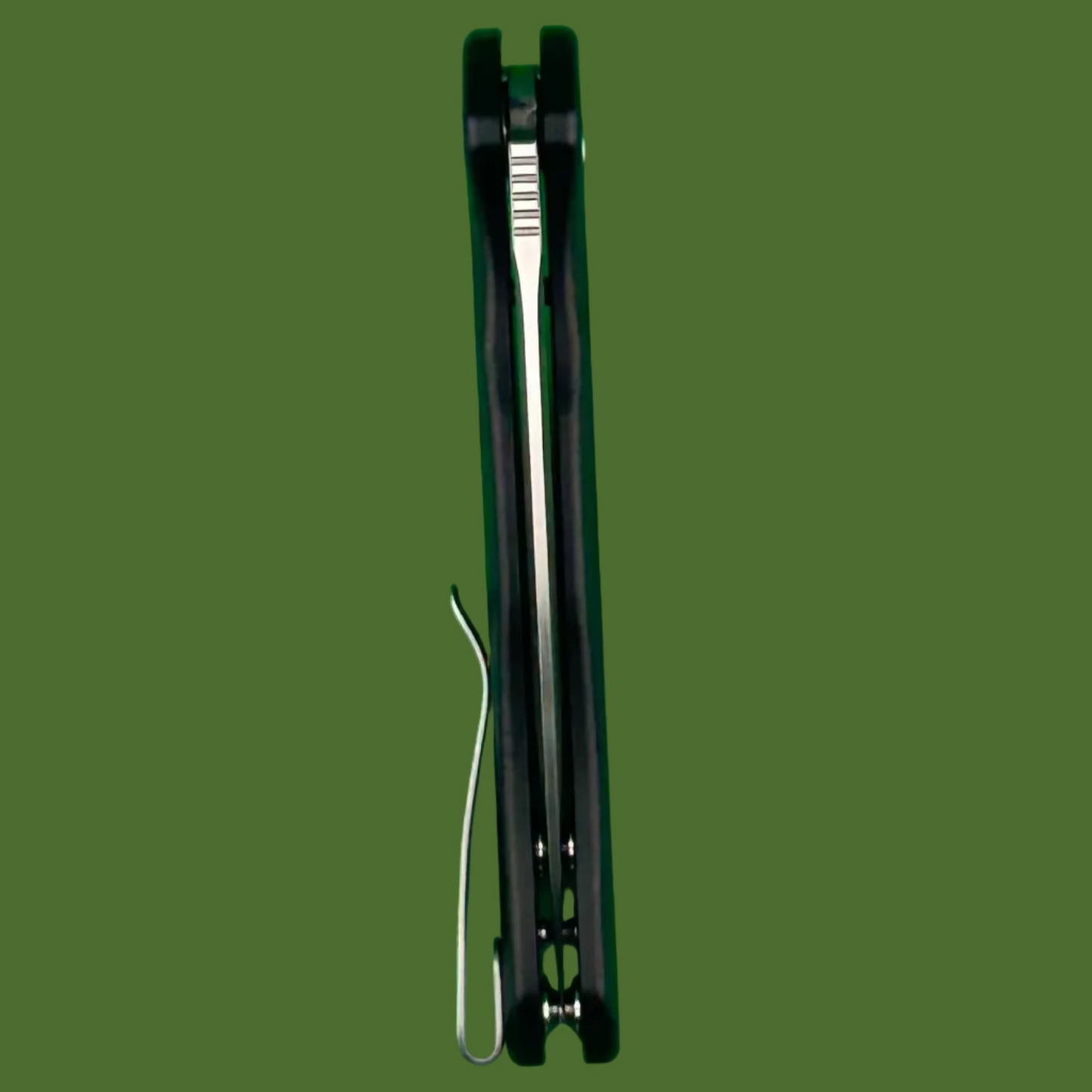 Civivi Kitefin Button Lock Black Aluminum