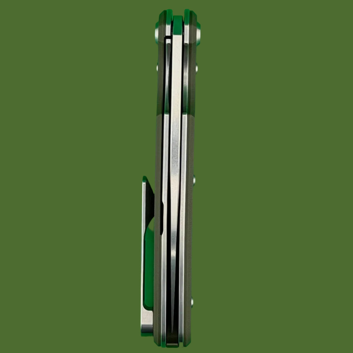 Chaves Blue Label Phase 229 Liner Lock OD Green G-10 (Belt Satin Finish)