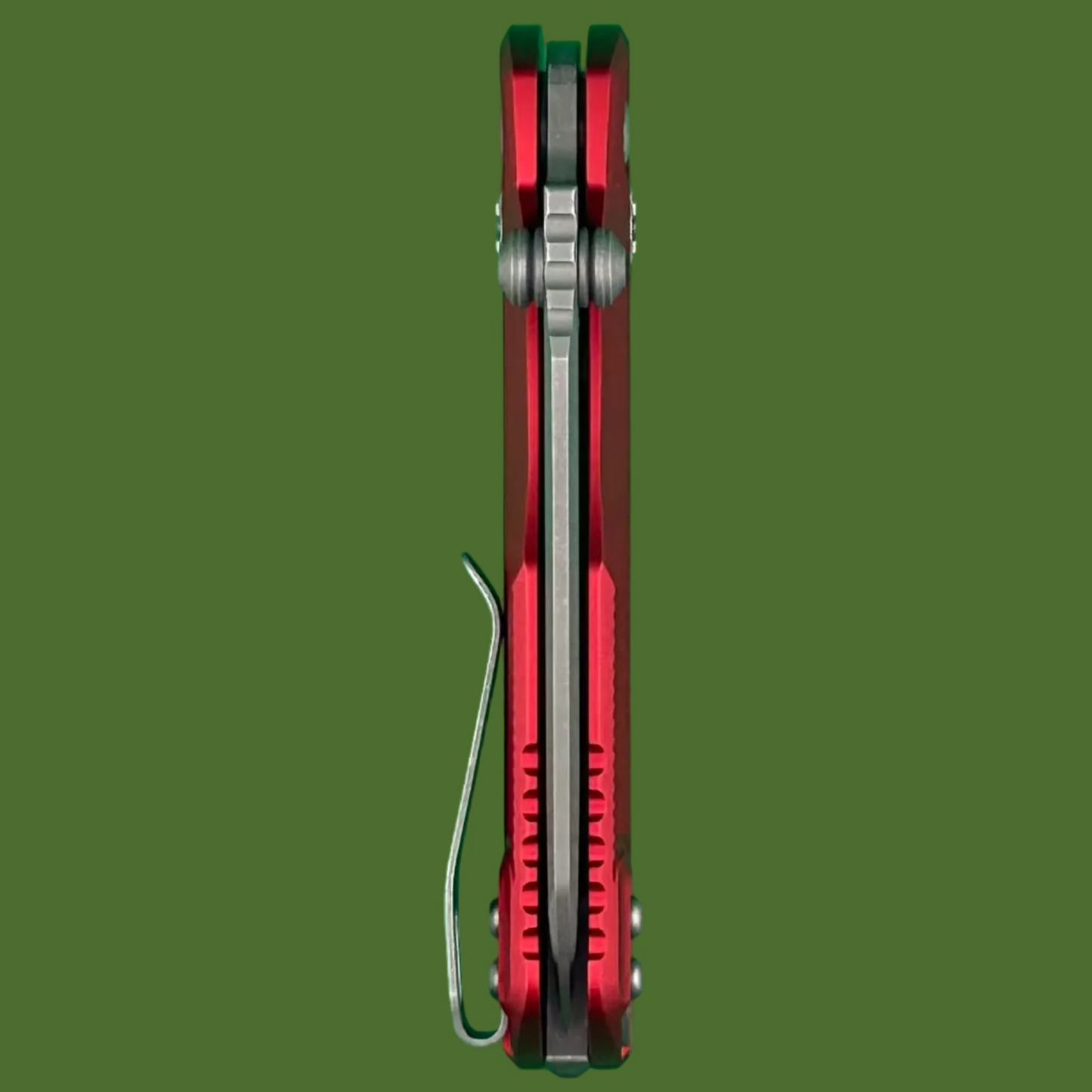 Microtech MSI Mini S/E Fluted Red Apocalyptic Standard 210M-10 APFLRD