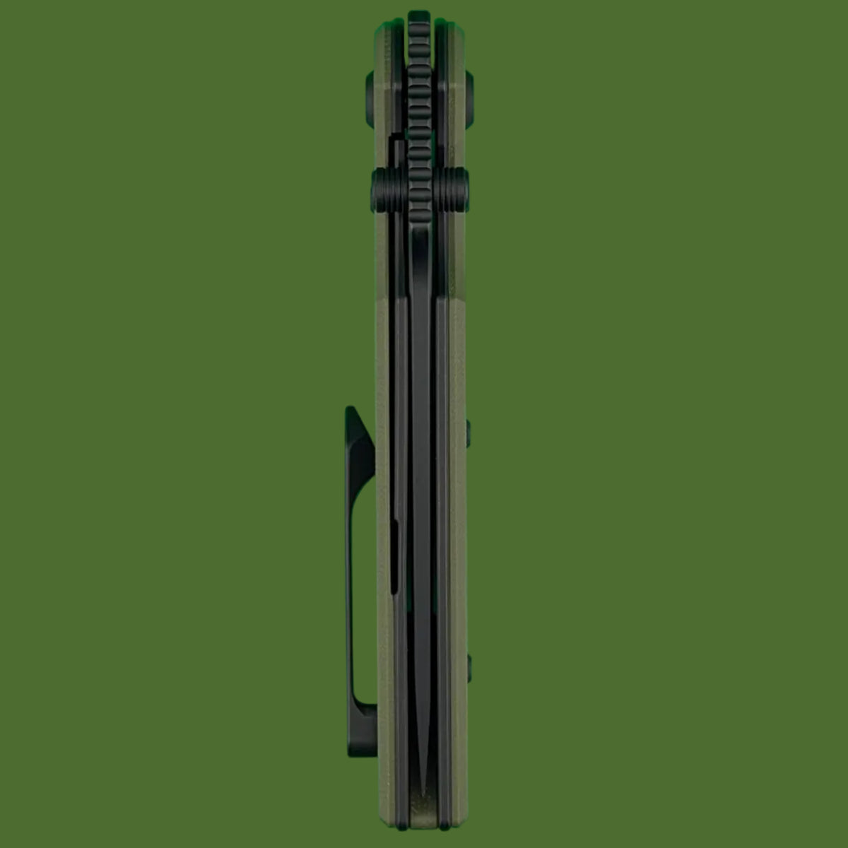 Chaves Blue Label Disciple Street Liner Lock OD Green G-10 (Black PVD)