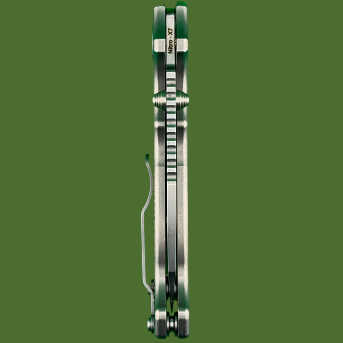 Demko AD20I Slim Shark Foot Textured Titanium