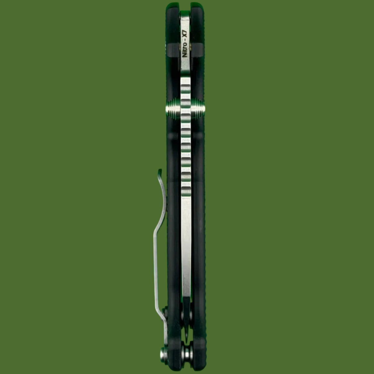 Demko AD20I Slim Shark Foot Textured Black G-10