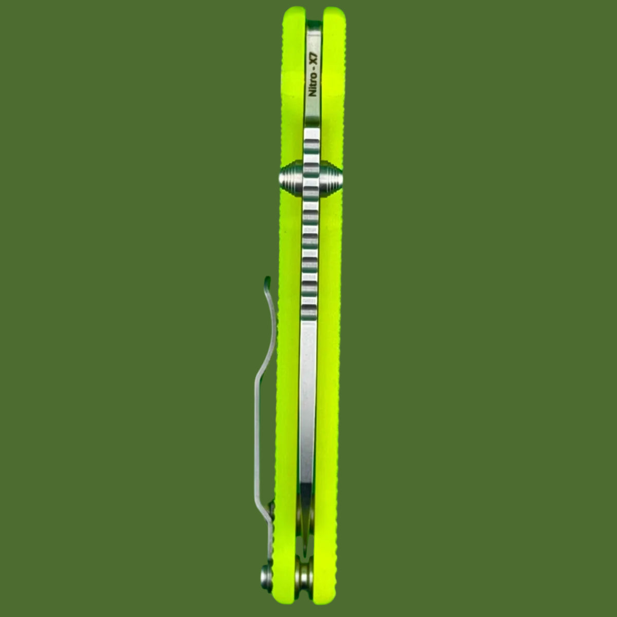 Demko AD20I Slim Shark Foot Textured DayGlow G-10