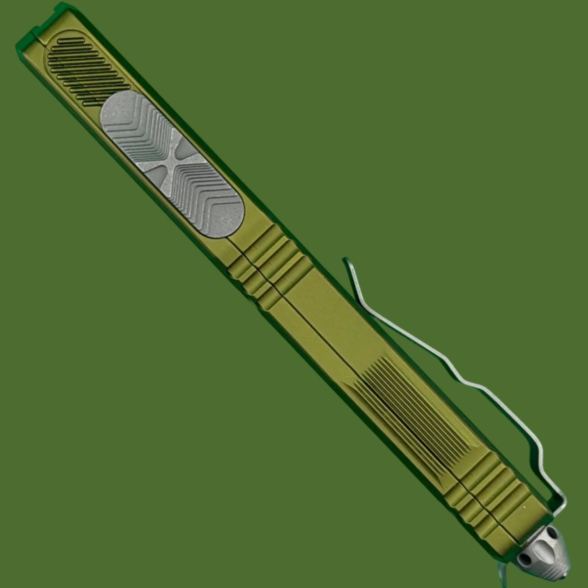 Microtech Scarab II Executive S/E Gen III OD Green Apocalyptic Standard 1176-10APOD