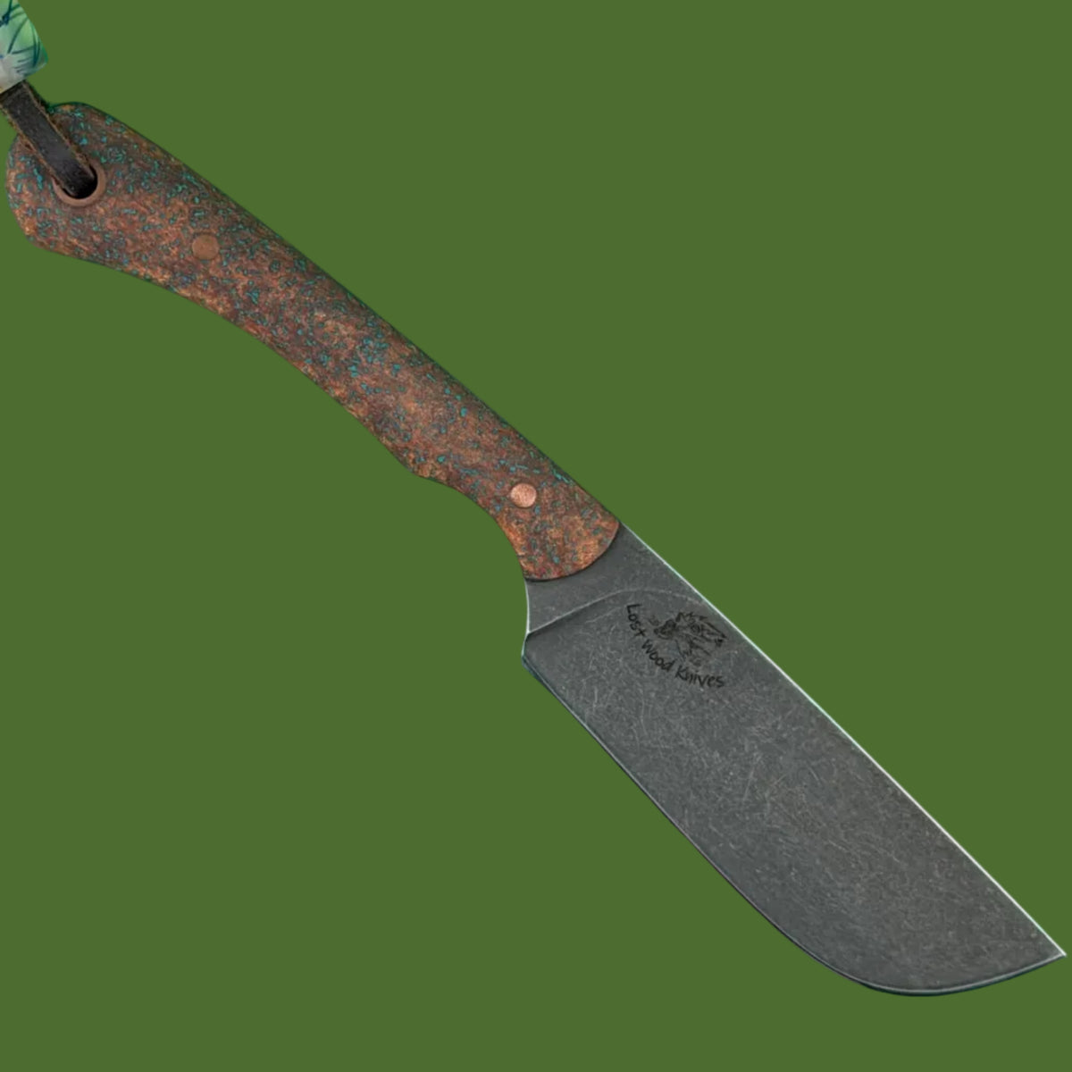*Pre-Owned* Lost Wood Custom Knives Scalpel L Shipwreck GripX
