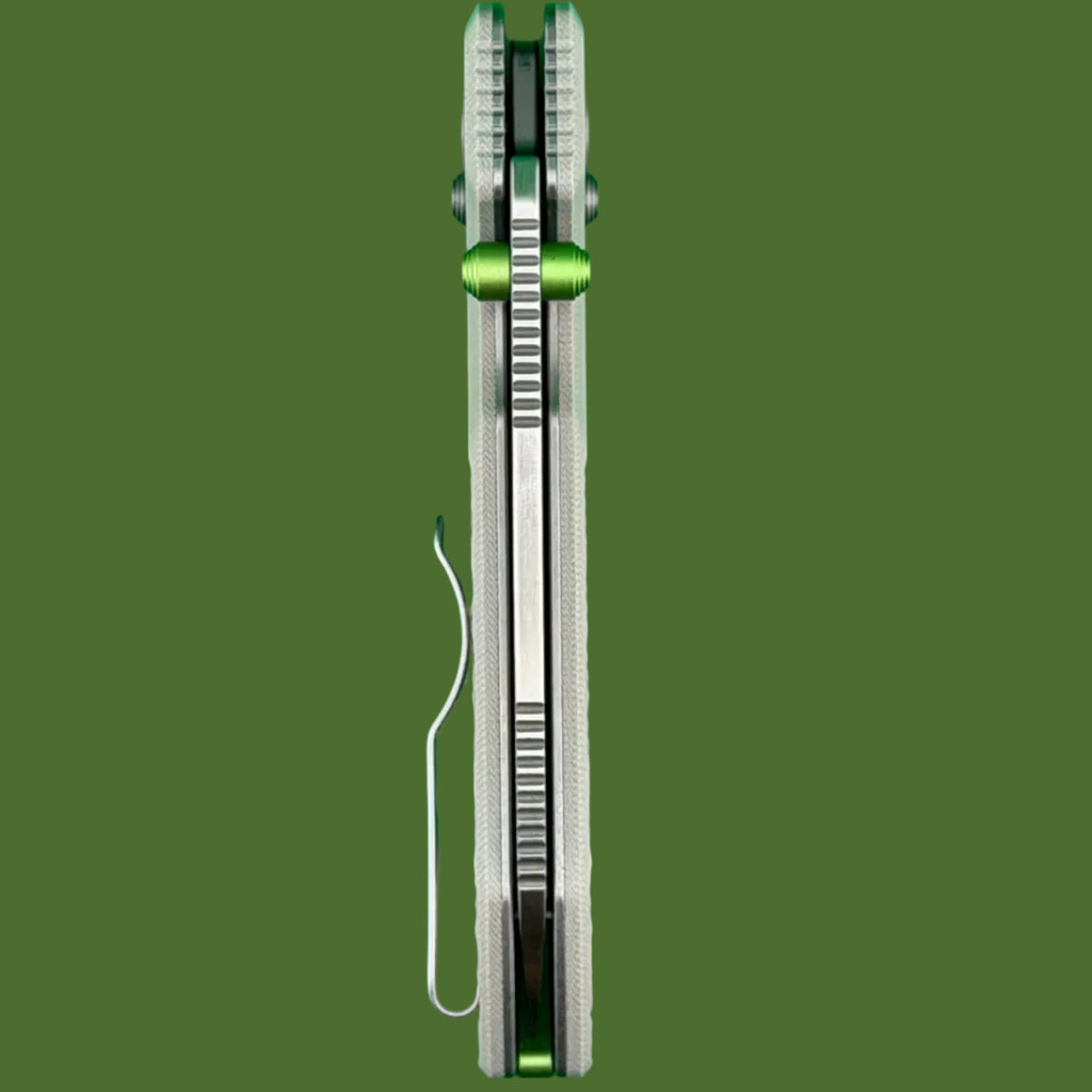 Vosteed Raccoon ModSwap Crossbar Lock (Grey G-10, Satin Blade)