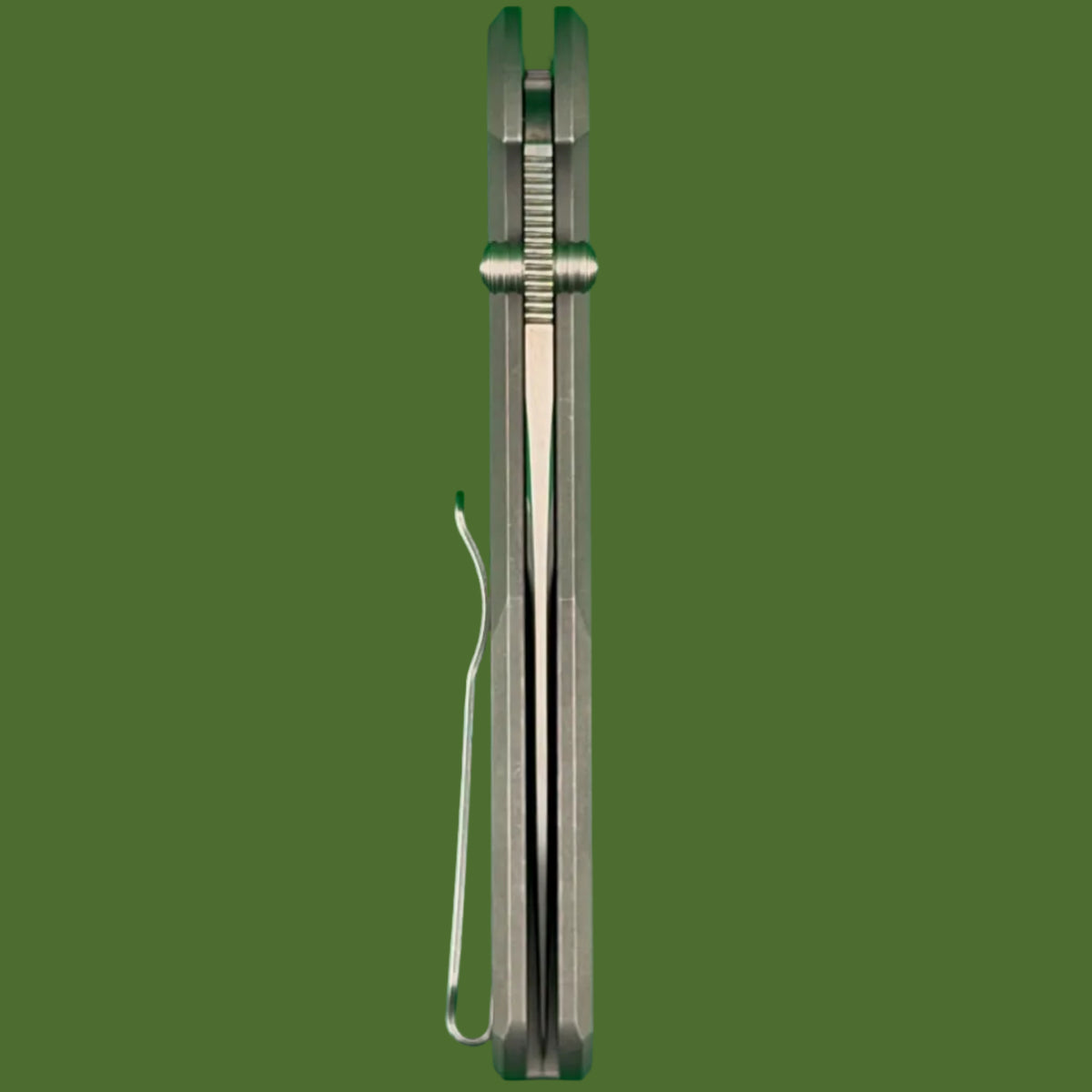 Protech 2026 Avalon Custom 001 Mike Irie Compound Ground Mirror Polished Blade, Steel Handles