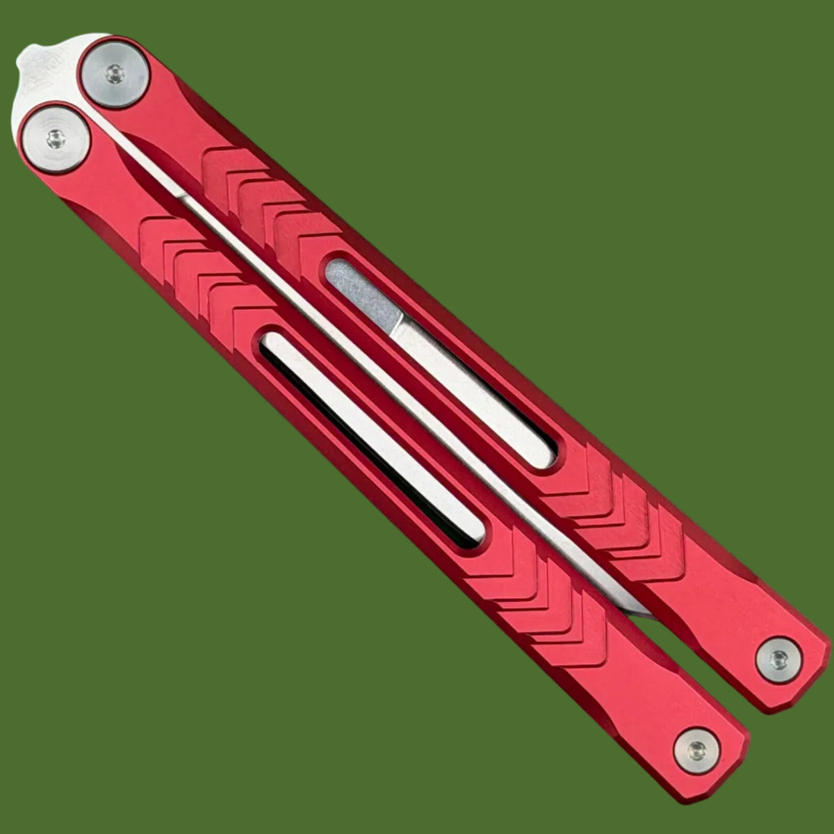 *Pre-Owned* Revo Nexus Balisong Red Aluminum