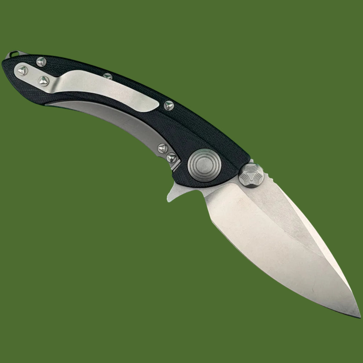 *Pre-Owned* Microtech Whaleshark Stonewash Standard 167-10