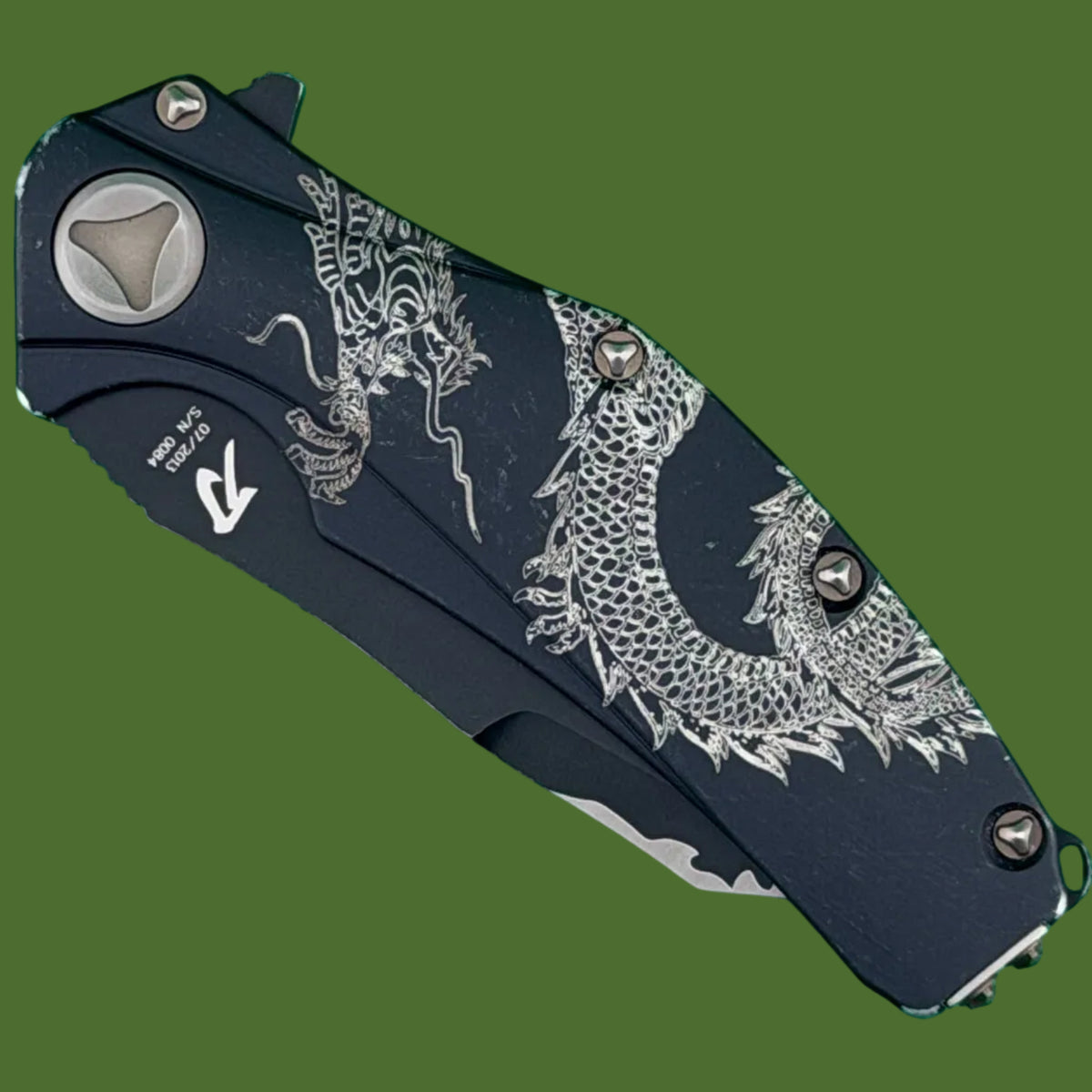*Pre-Owned* Microtech Mini Matrix Katana 164-1KA