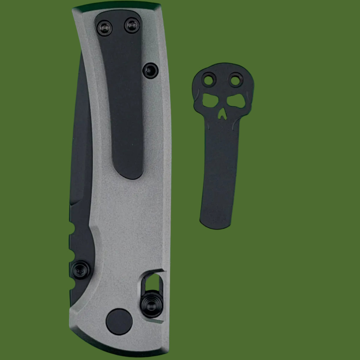 Chaves X-Lock Redencion Tanto (Grey Aluminum Handle, Black PVD Blade)