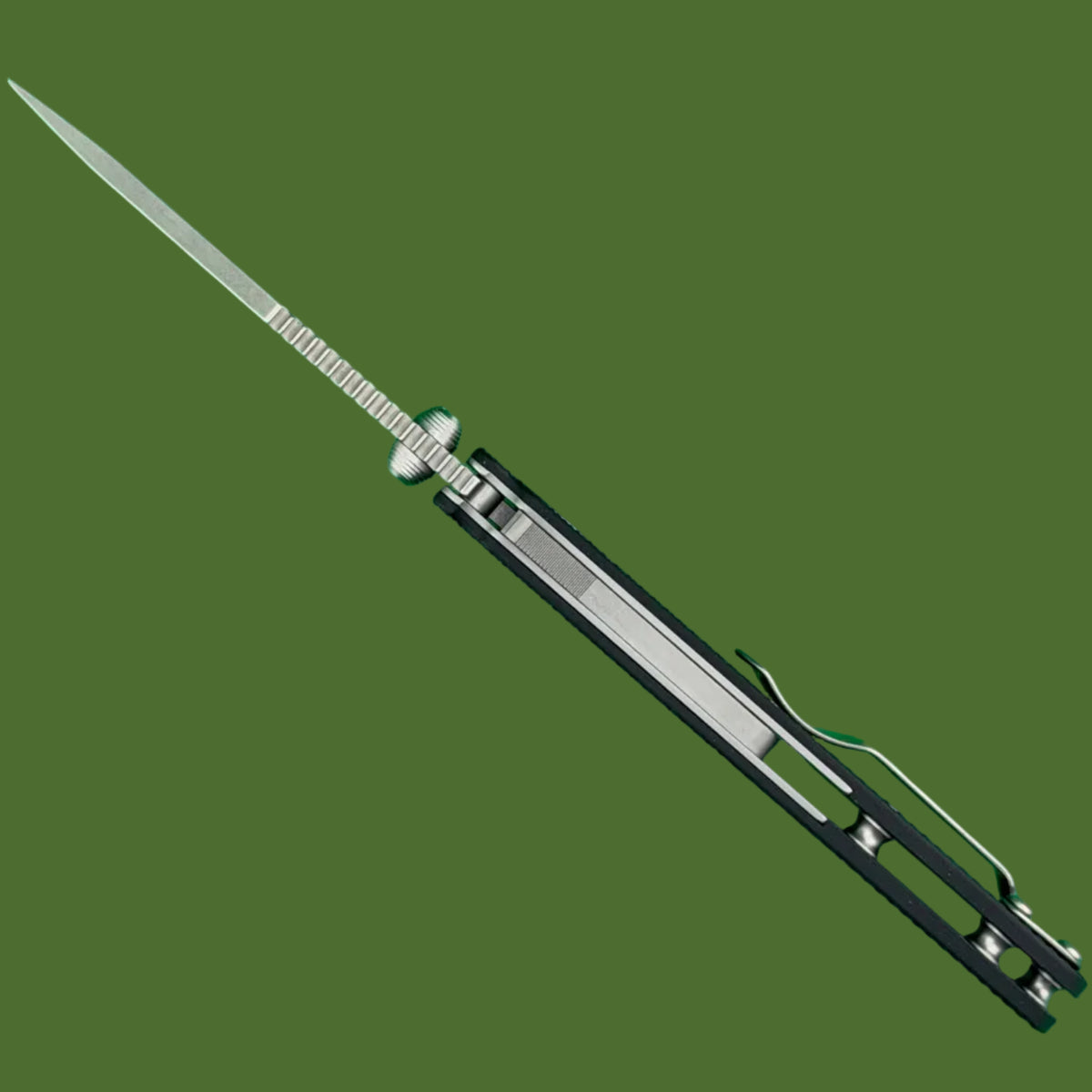 Demko AD20.5 Clip Point Black G-10 (20CV)