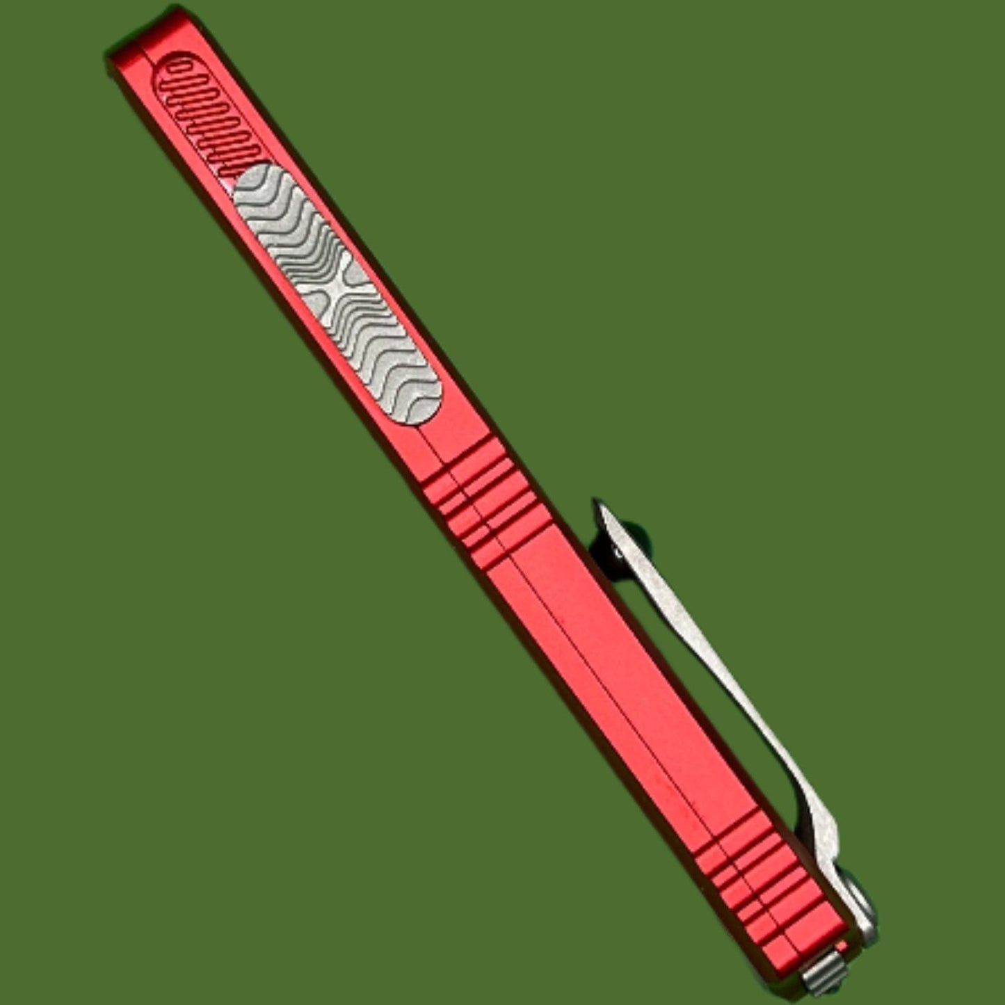 Microtech Hera II Mini D/E Red Apocalyptic Standard 1702M-10APRD