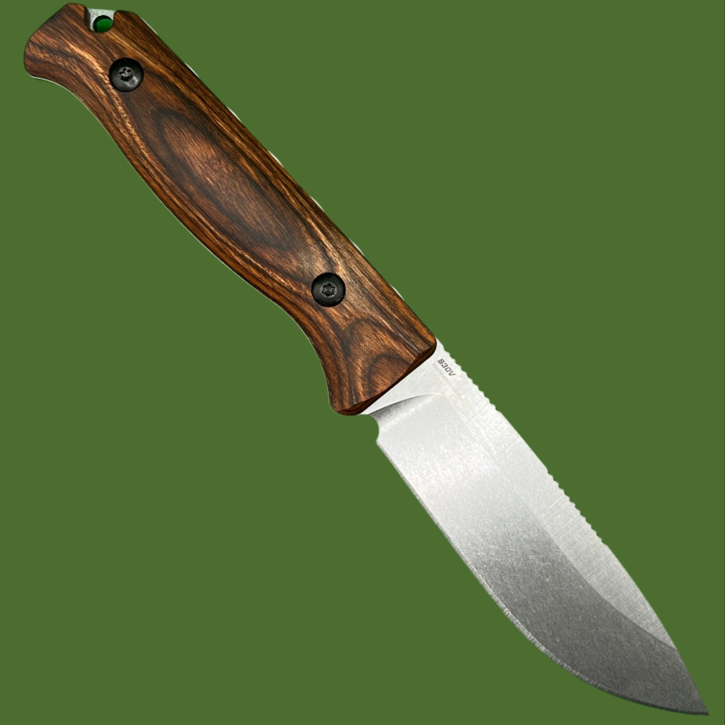 Benchmade Hunt Saddle Mountain Skinner Fixed Blade Wood