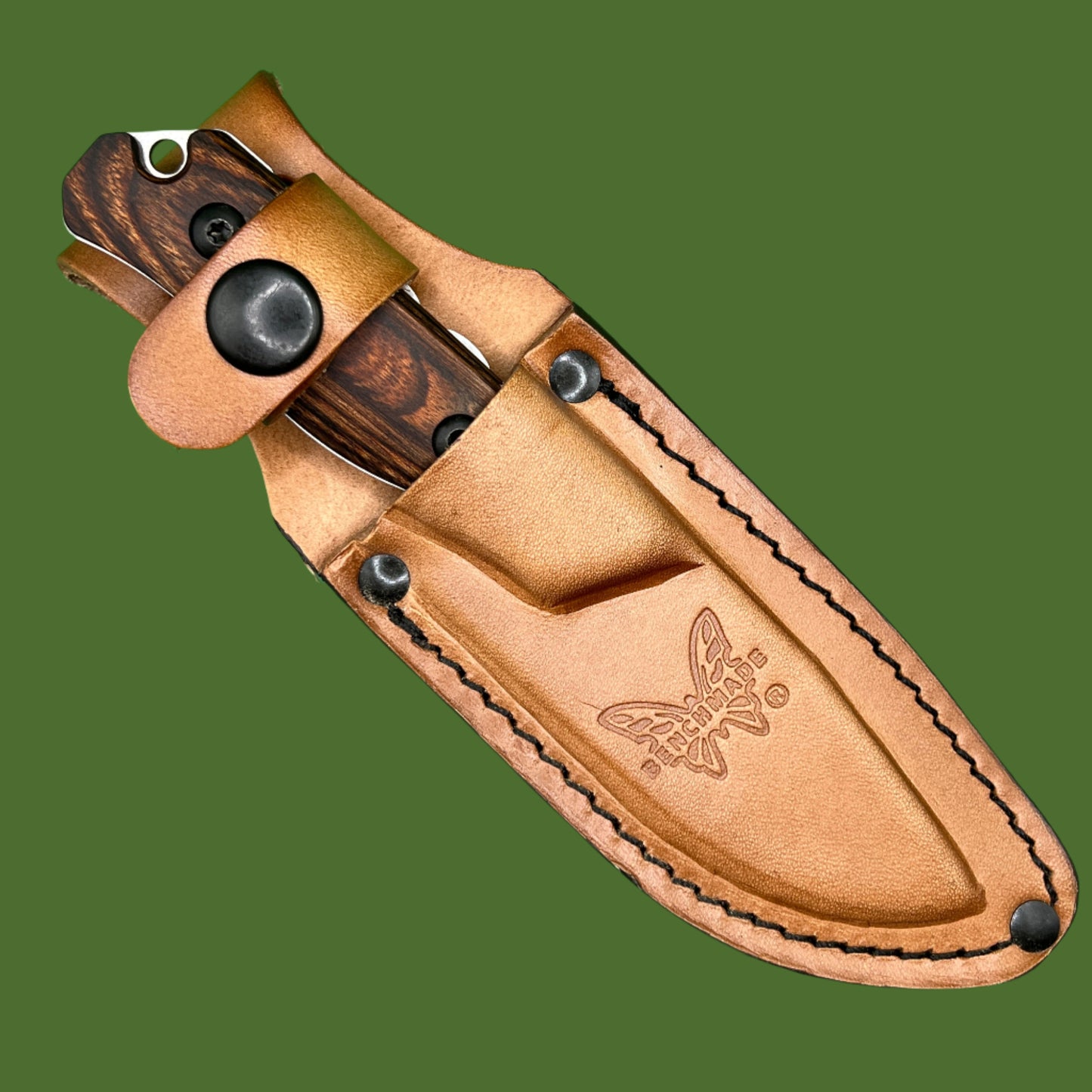 Benchmade Hidden Canyon Hunter Fixed Blade Wood 15017