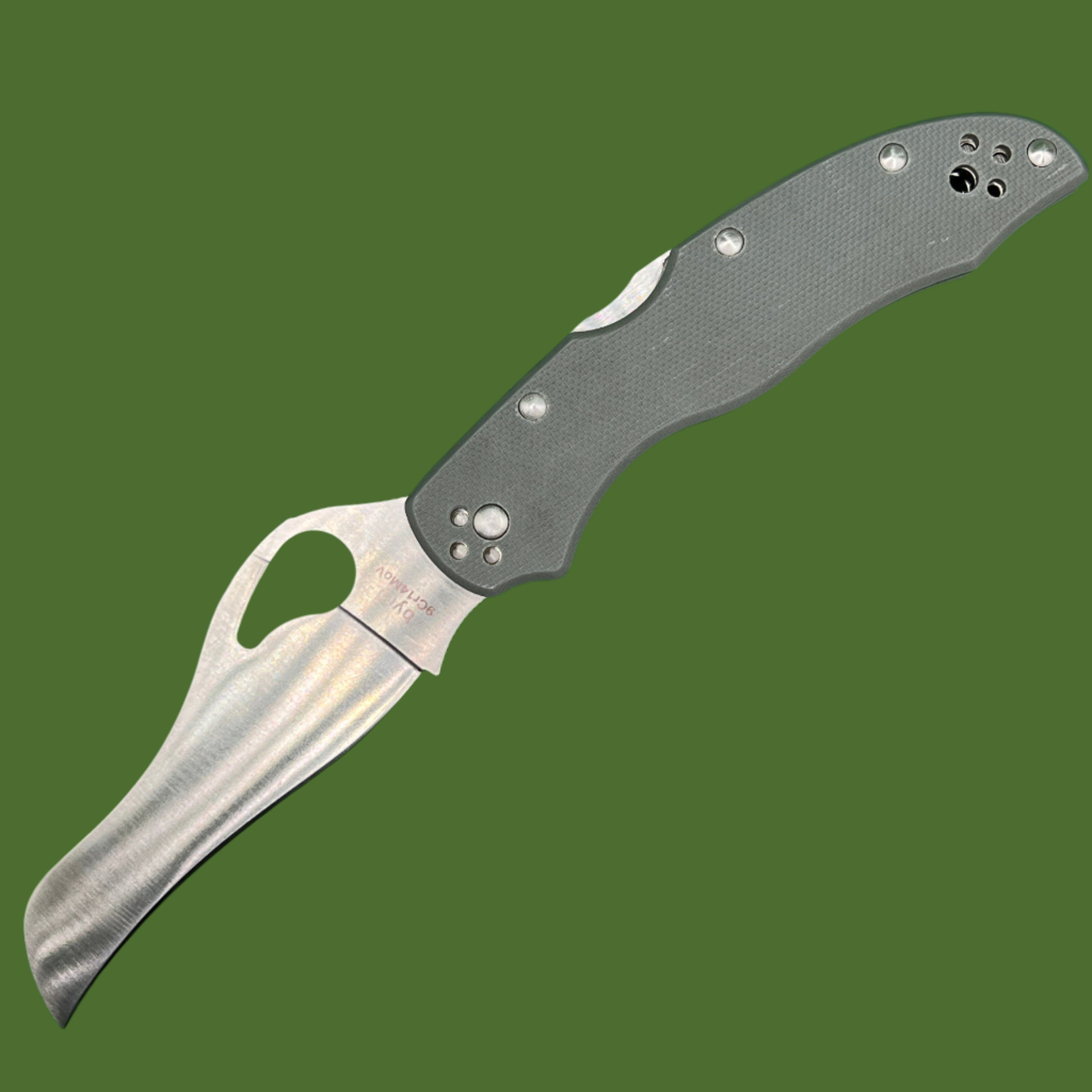 Springfield EDC Byrd Gooney Lockback Gray G-10