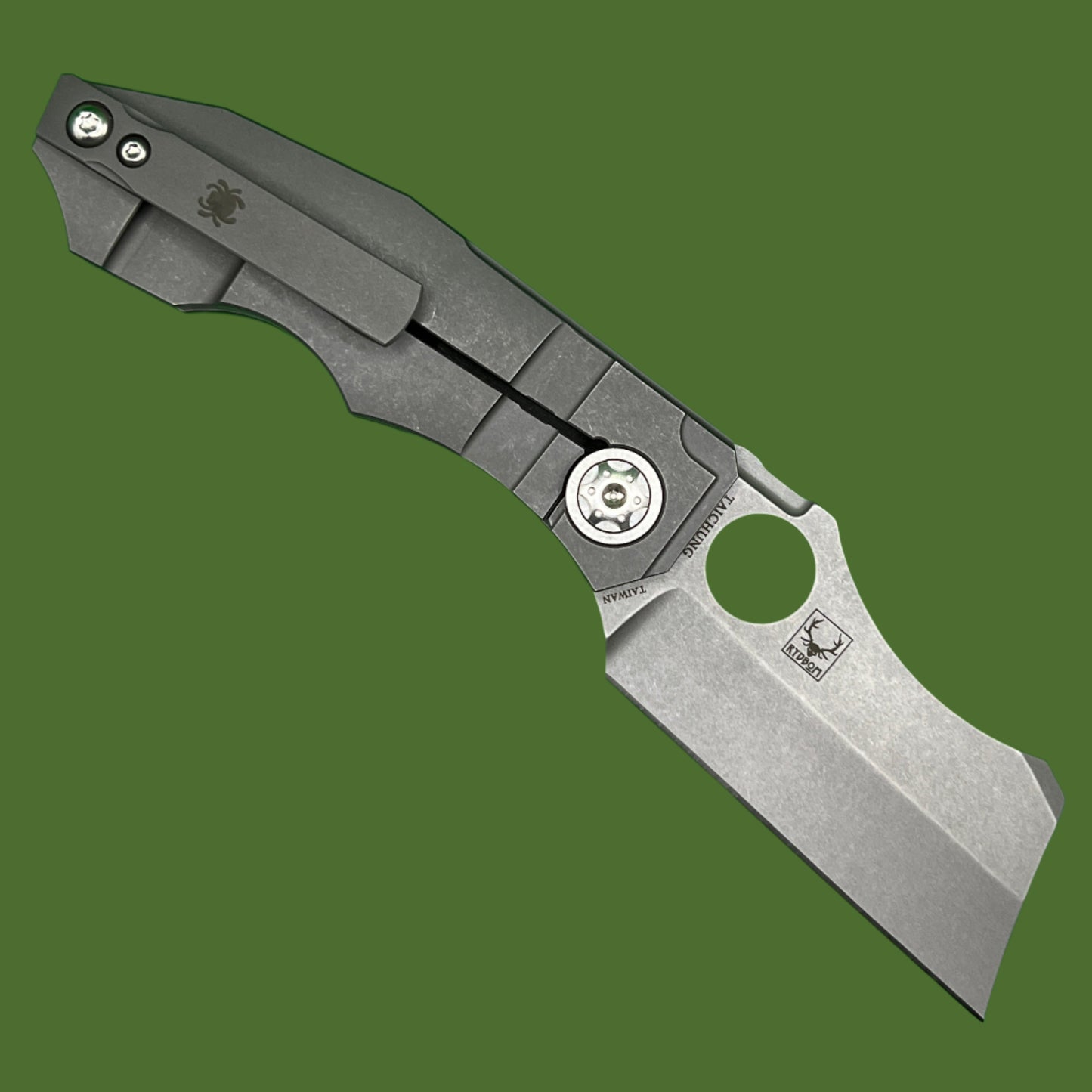 Spyderco Stovepipe Titanium Frame Lock