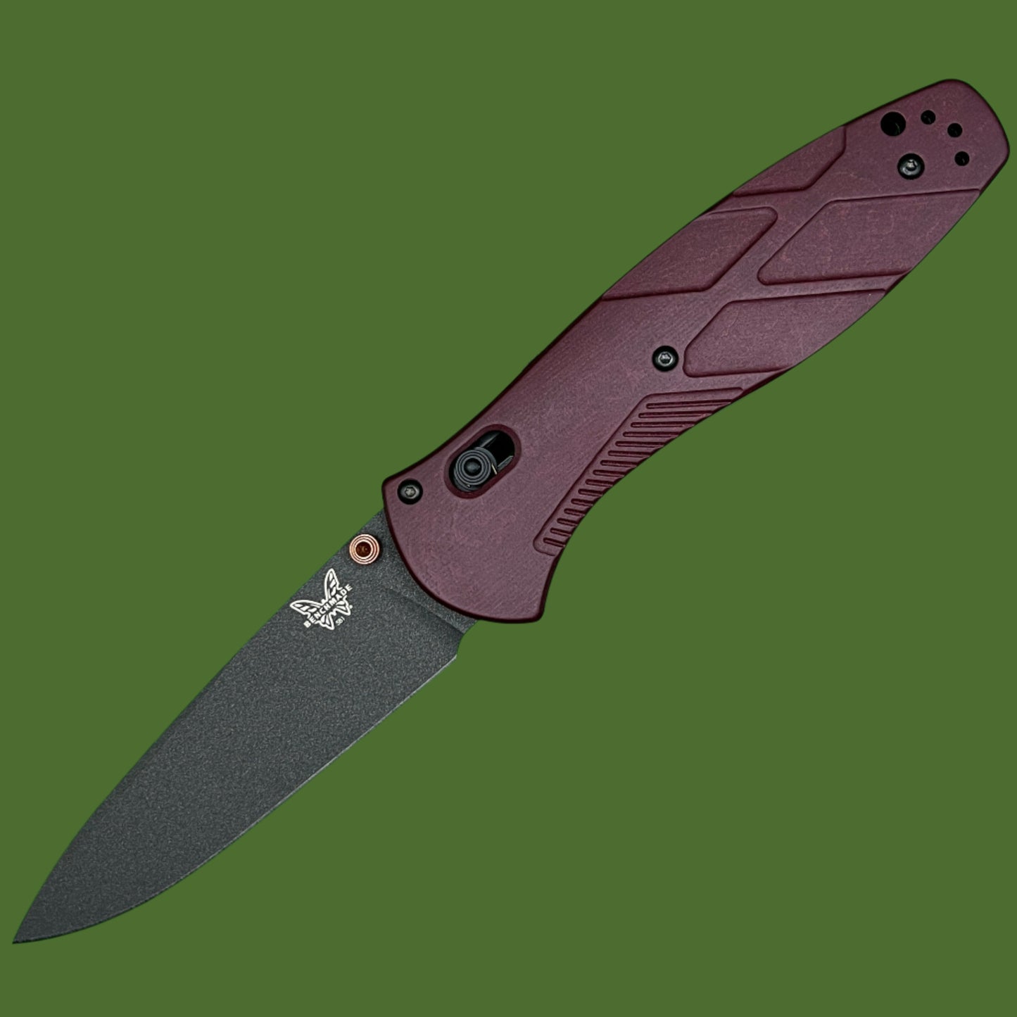 Benchmade Barrage Axis Assist Redstone Richlite 581BK-04
