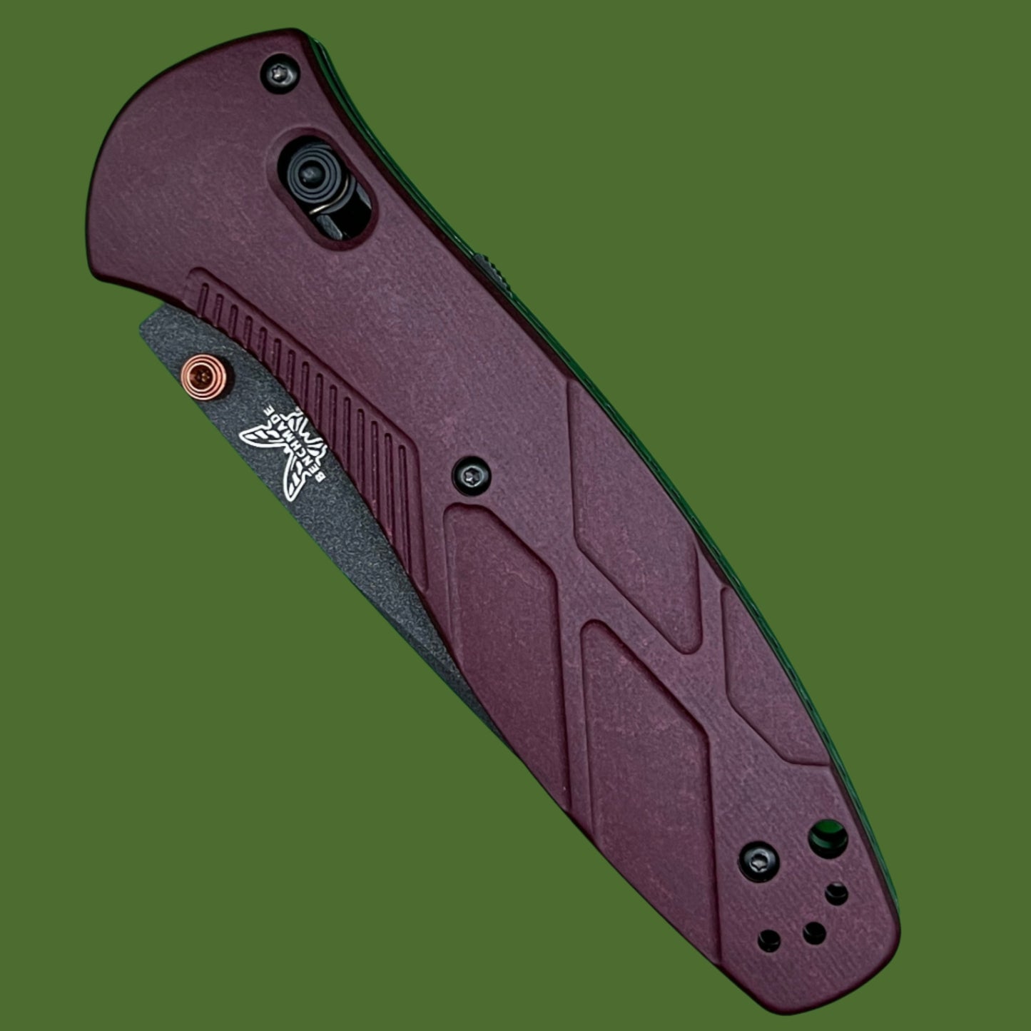 Benchmade Barrage Axis Assist Redstone Richlite 581BK-04