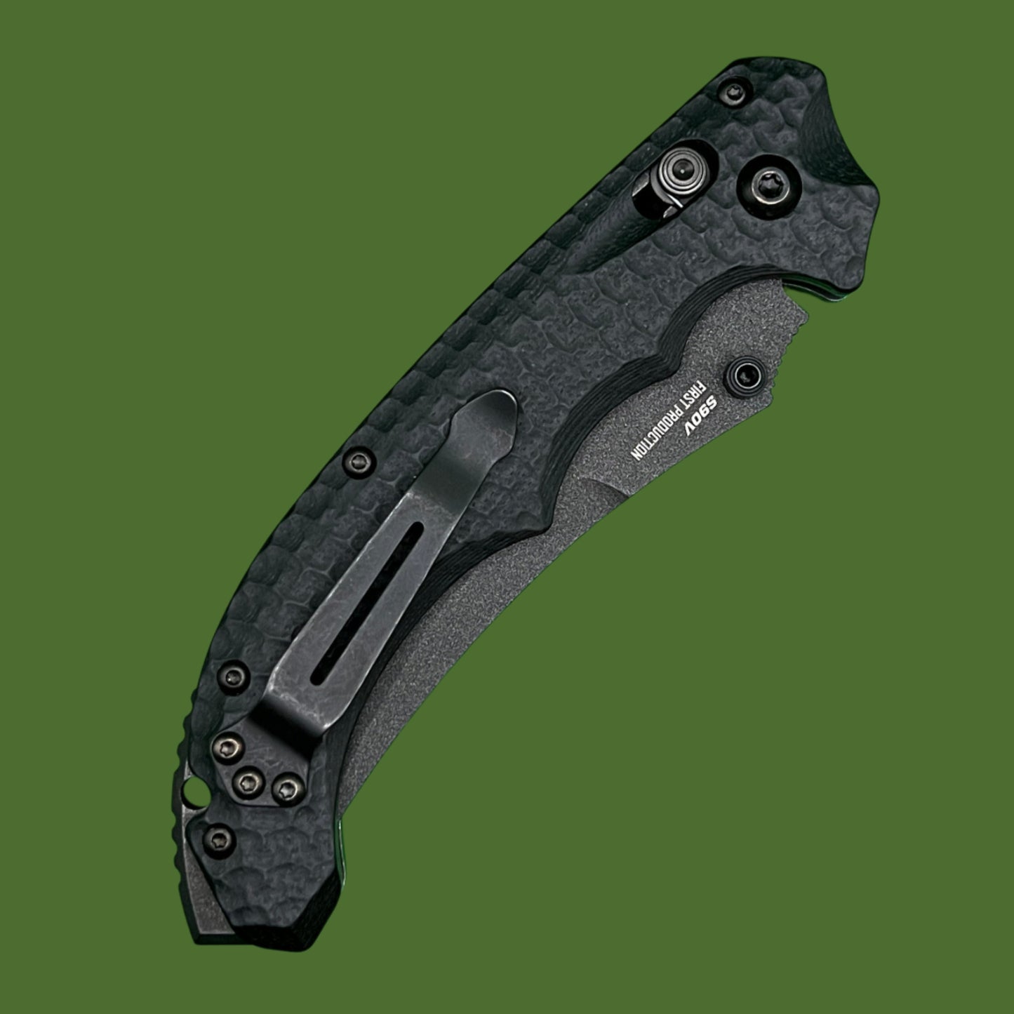 Benchmade Mini Bedlam Axis Lock Partially Serrated Black G-10 865SBK