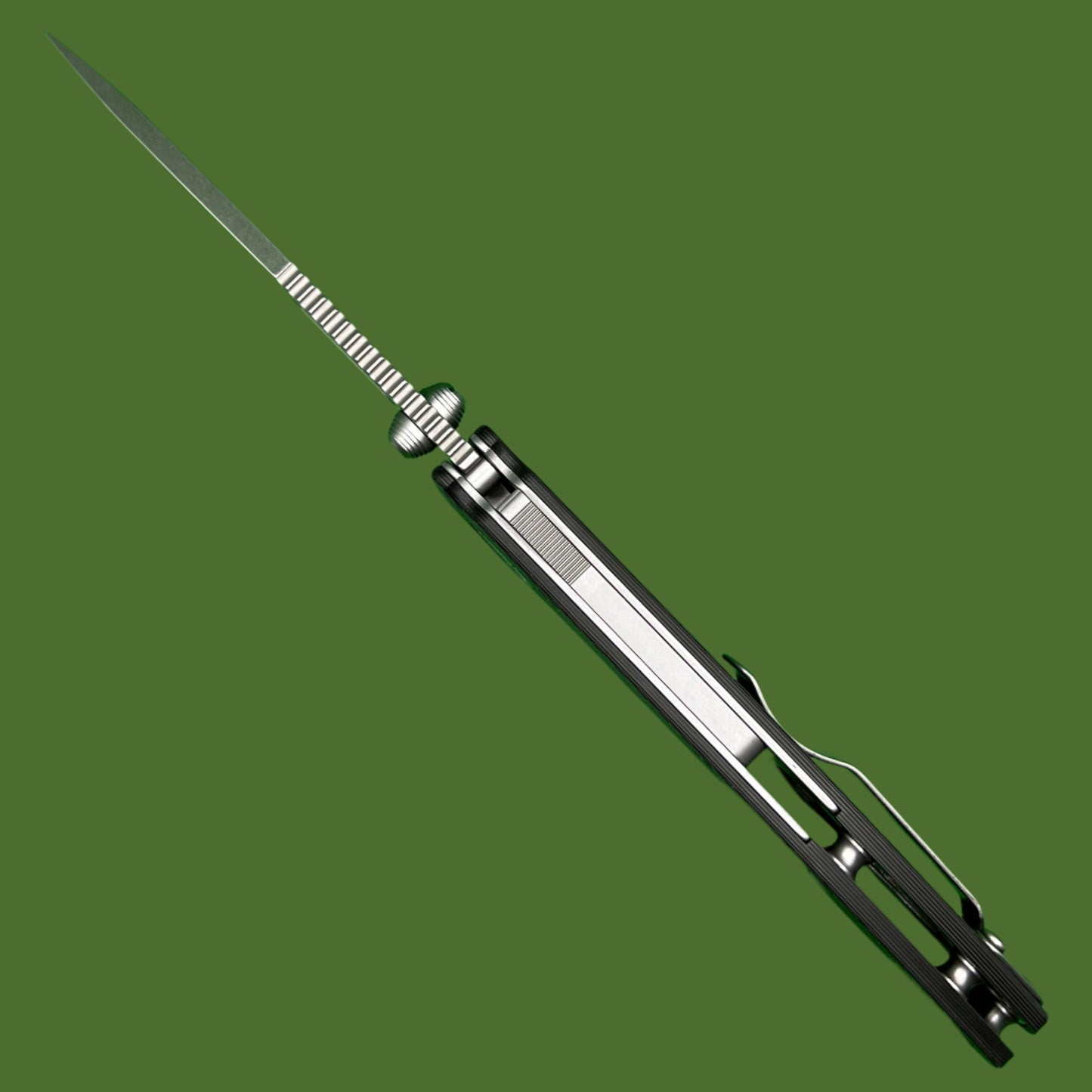 Demko AD20.5 Clip Point Shark Lock Carbon Fiber 20CV