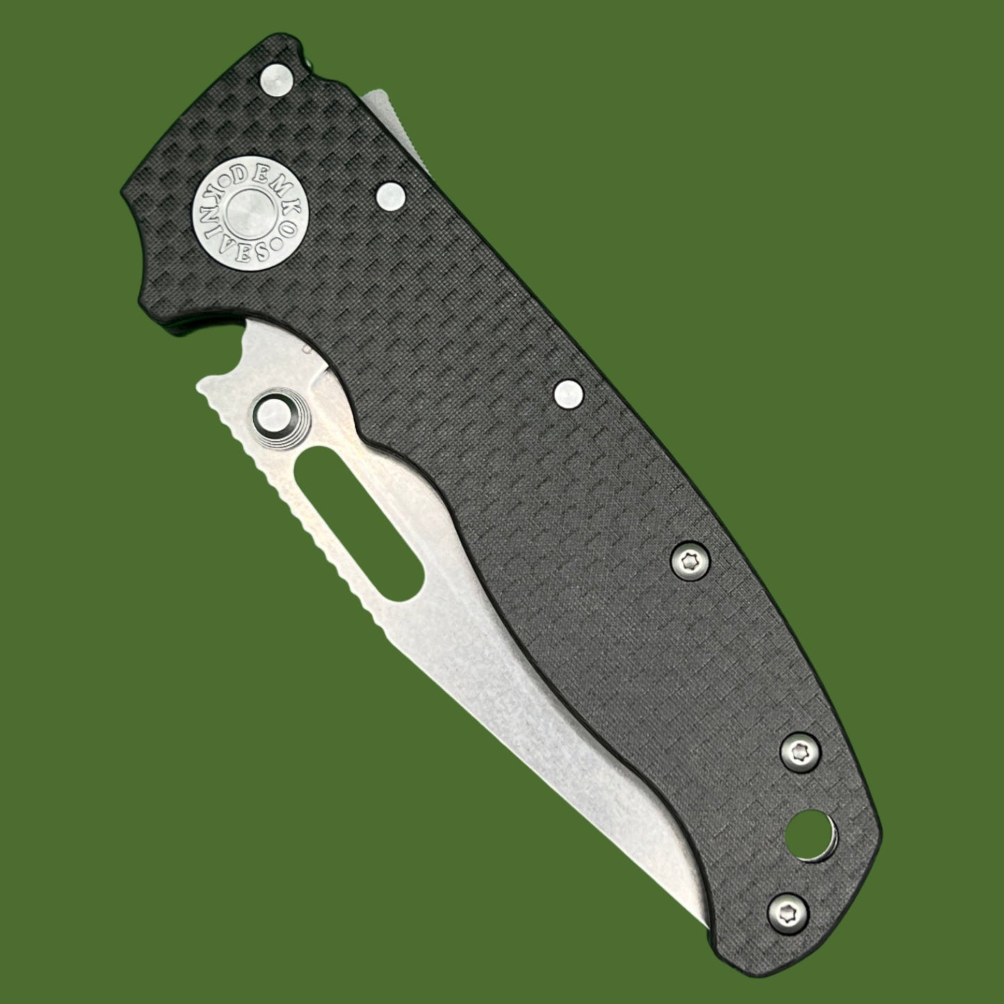 Demko AD20.5 Clip Point Shark Lock Carbon Fiber 20CV