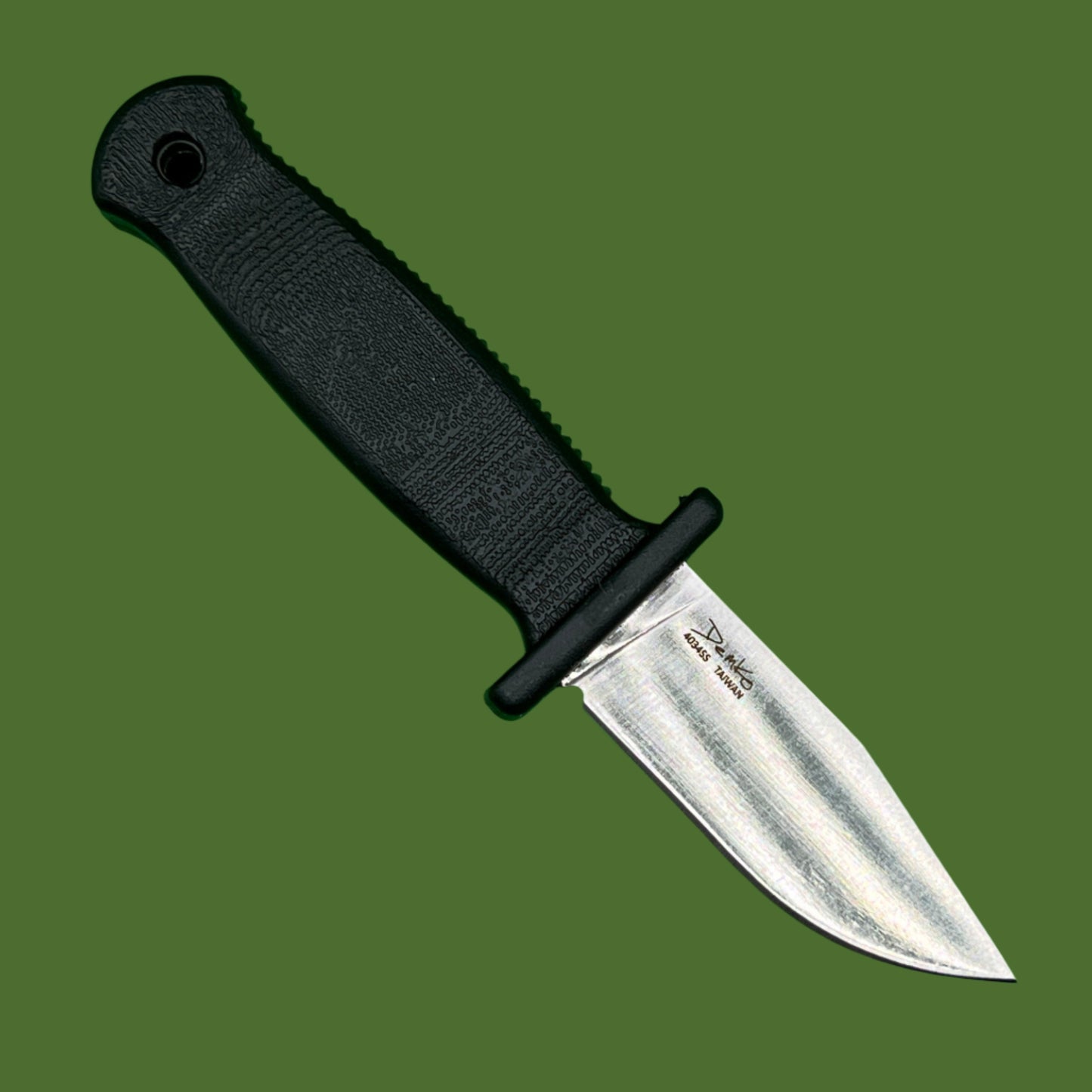 Demko Armiger 2 Clip Point Keychain Fixed Blade