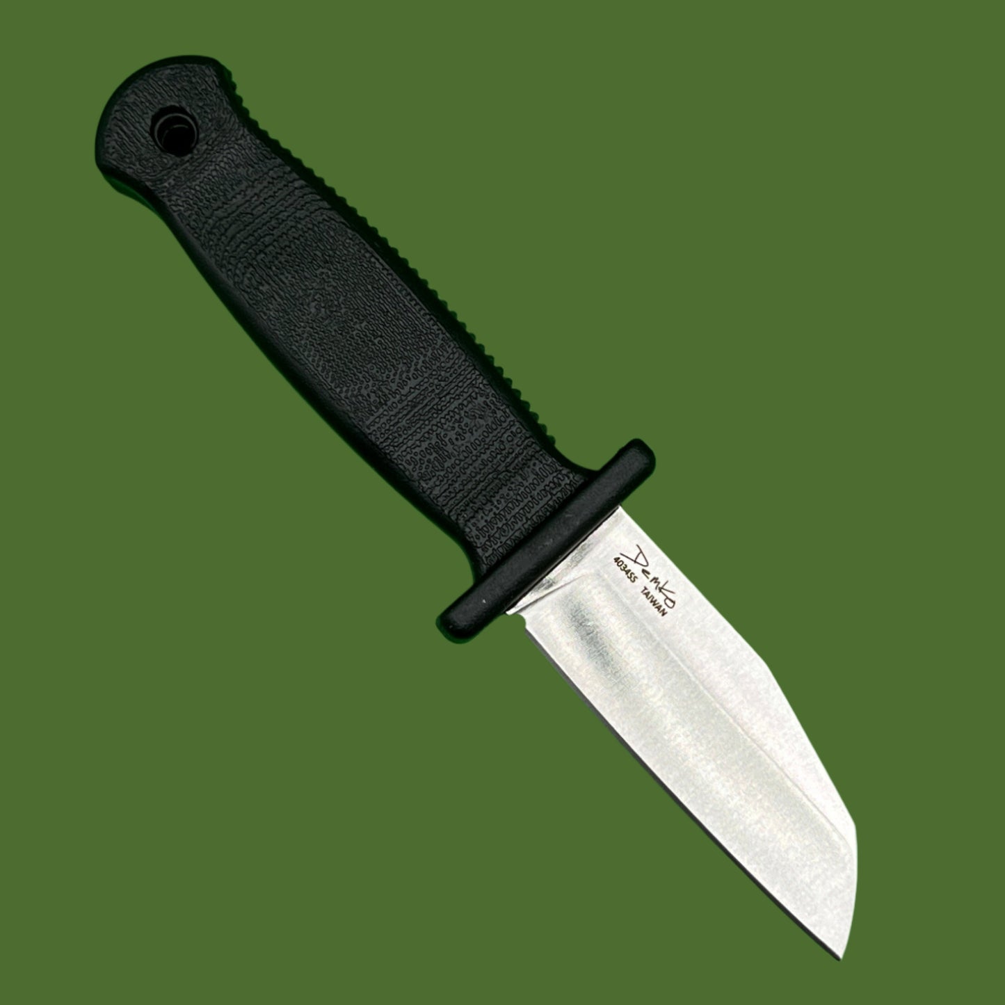 Demko Armiger 2 Sharks Foot Keychain Fixed Blade