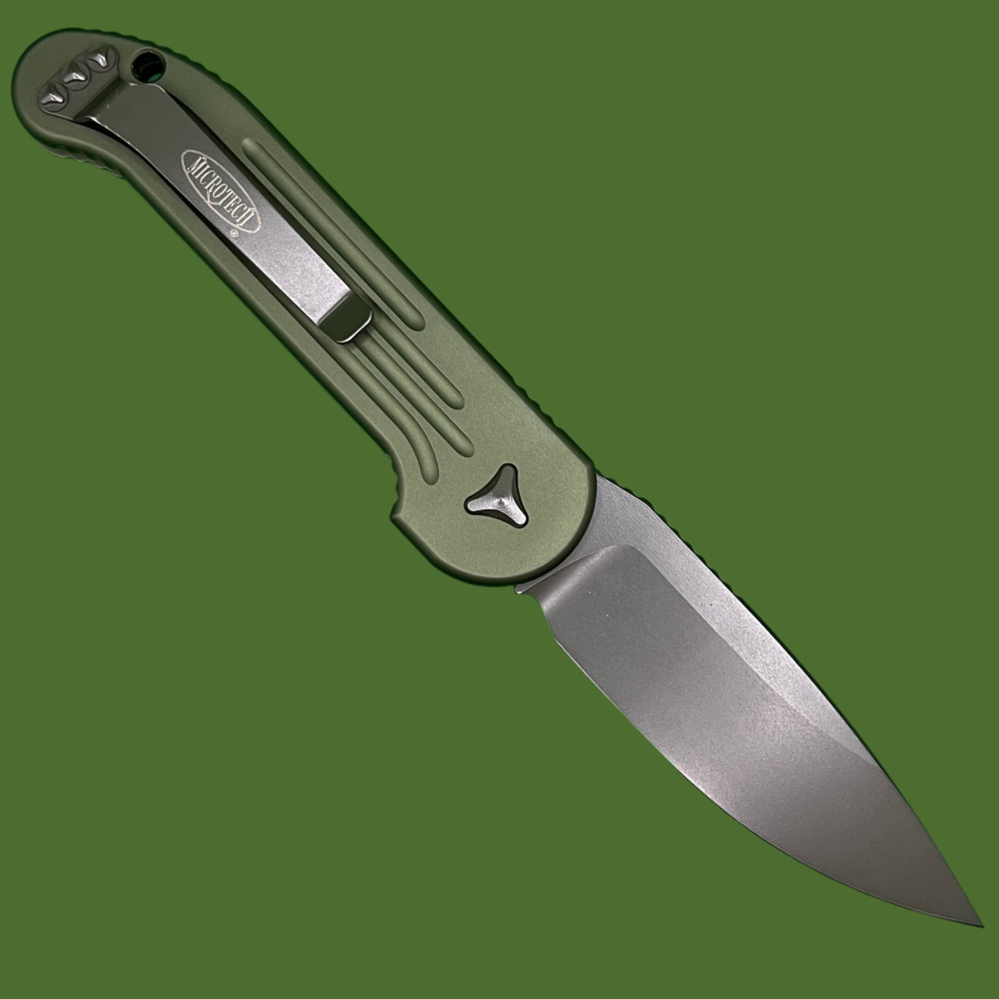 *Pre-Owned* Microtech LUDT Green Standard Auto 135-1GR