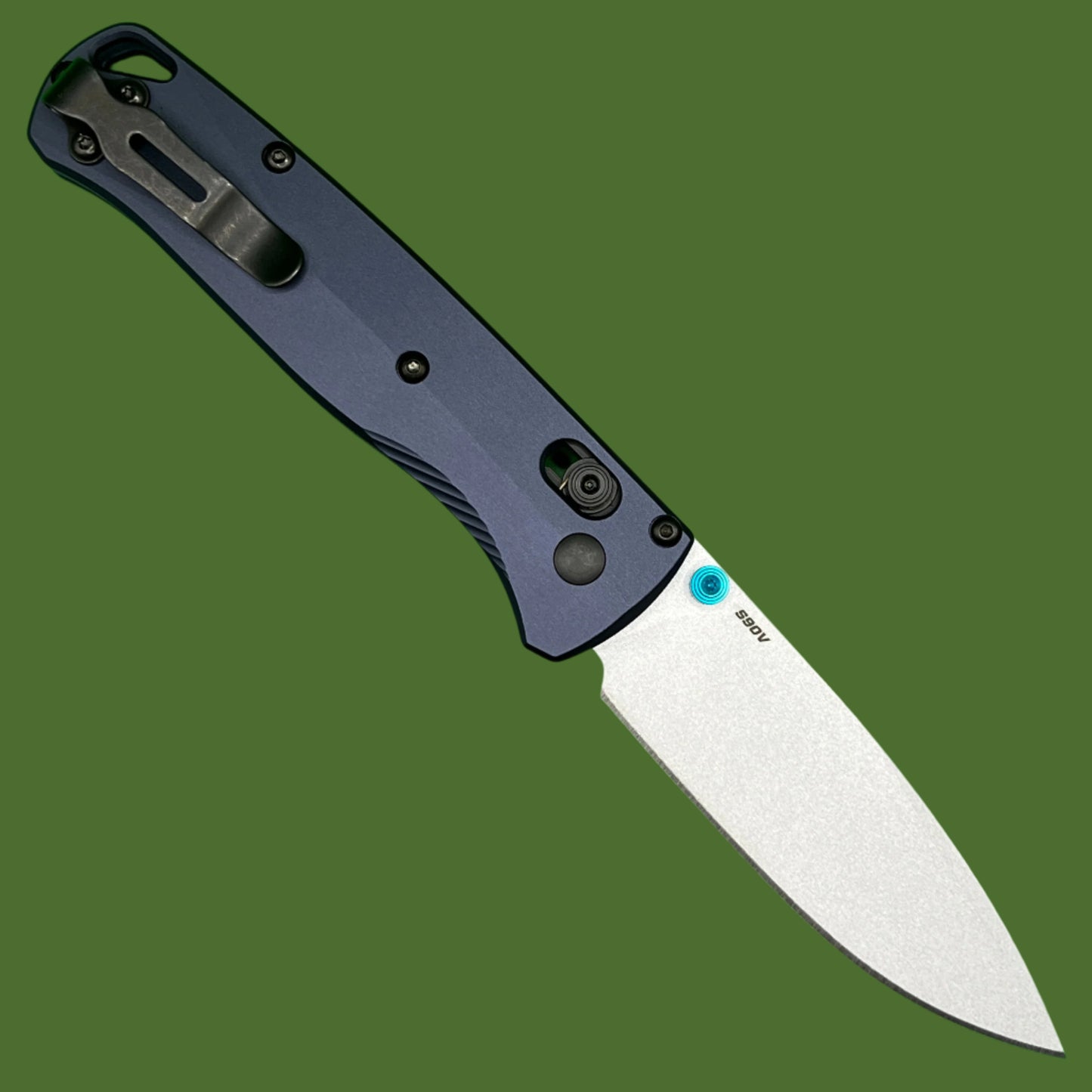 Benchmade Bugout Crater Blue Aluminum S90V 535SL-13