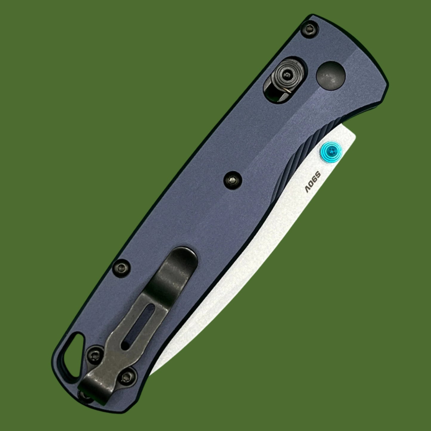 Benchmade Bugout Crater Blue Aluminum S90V 535SL-13