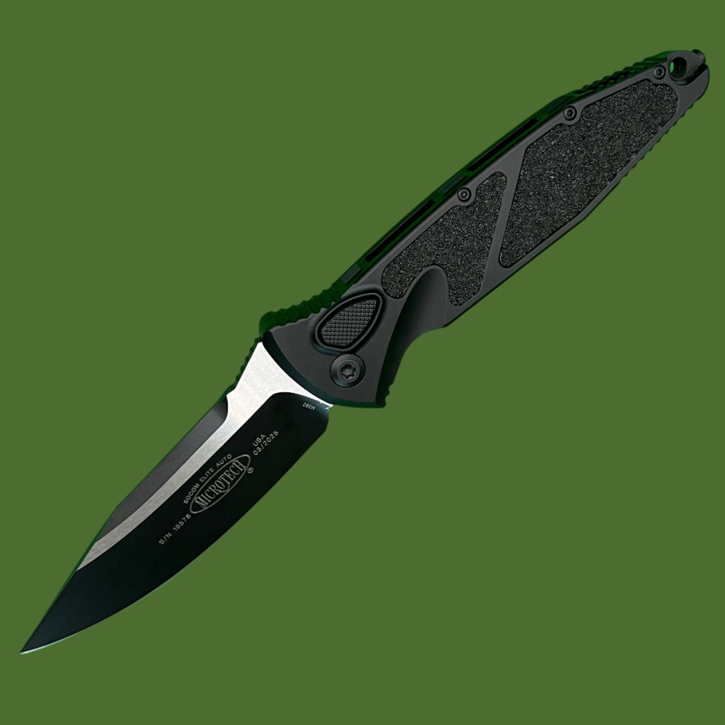 Microtech Socom Elite Auto S/E Tactical Standard 160A-1T