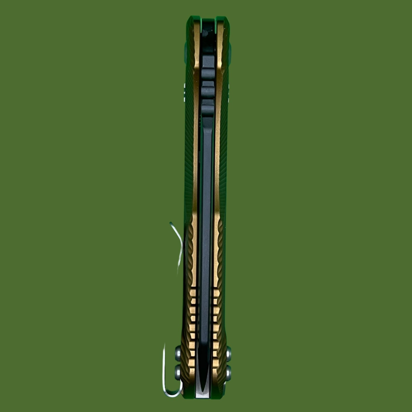Microtech MSI S/E Fluted Tan Aluminum Standard 210-1FLTA