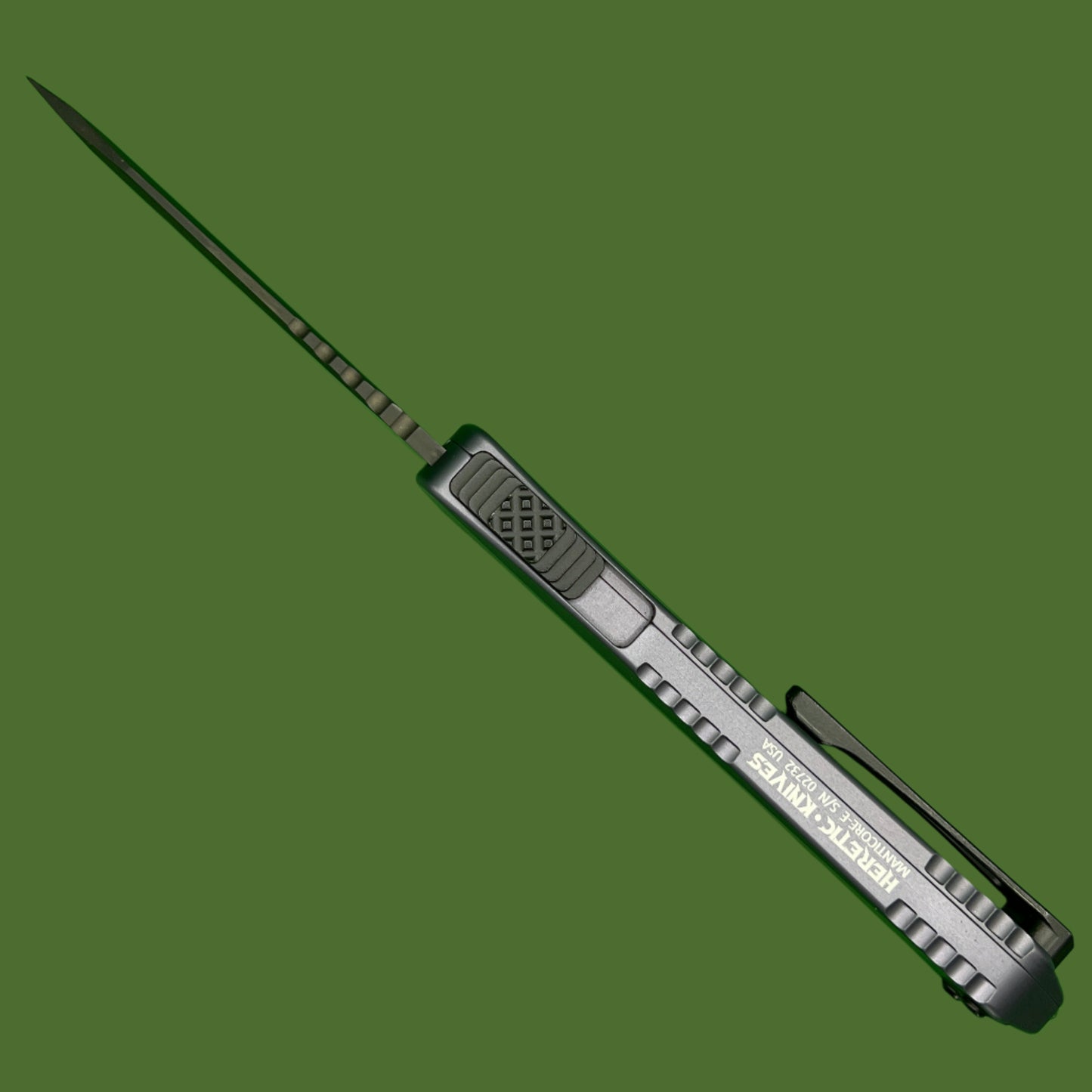 *Pre-Owned* Heretic Manticore E Tanto OTF Magnacut Gray