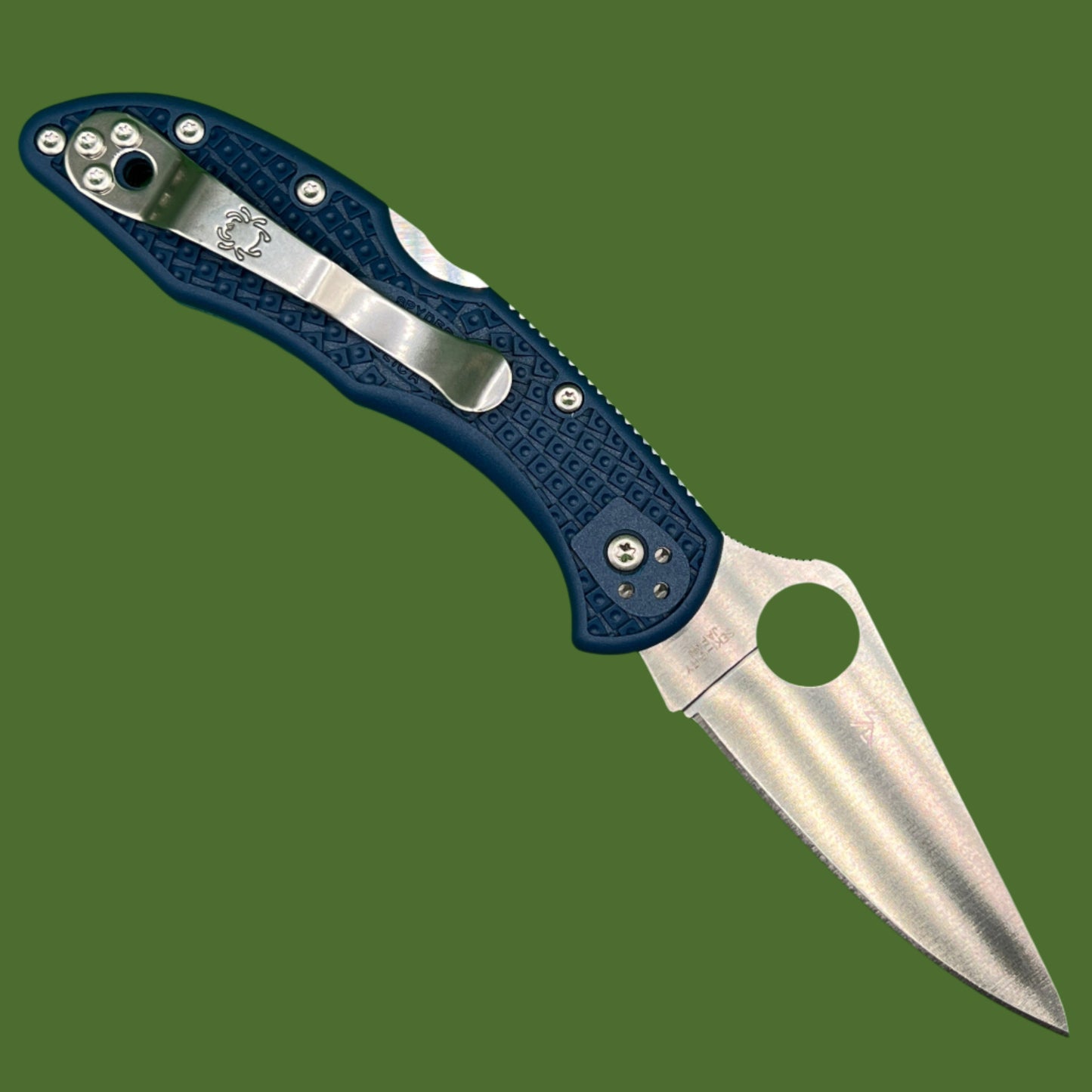 Spyderco Delica 4 Lockback Cobalt Blue SPY27