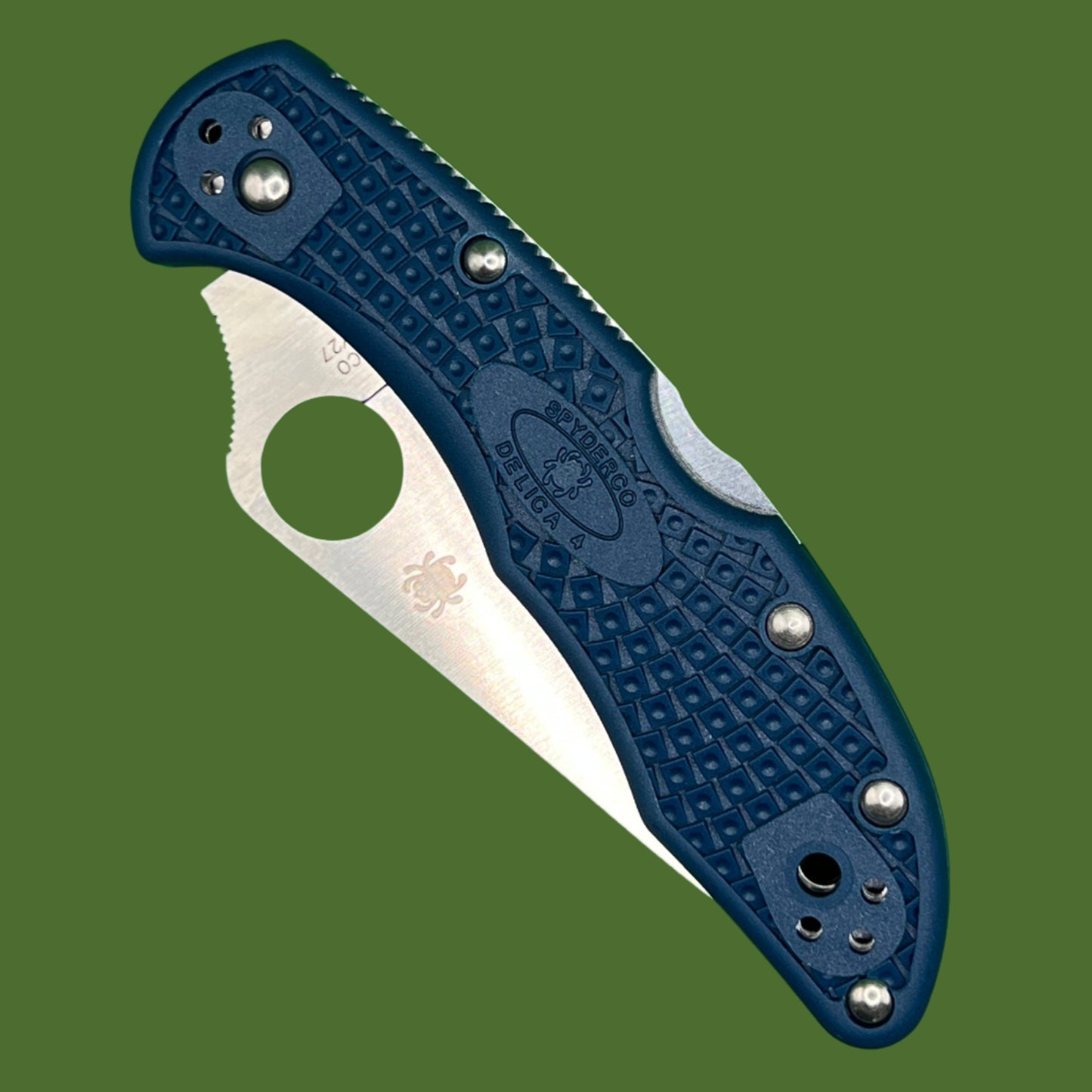 Spyderco Delica 4 Lockback Cobalt Blue SPY27
