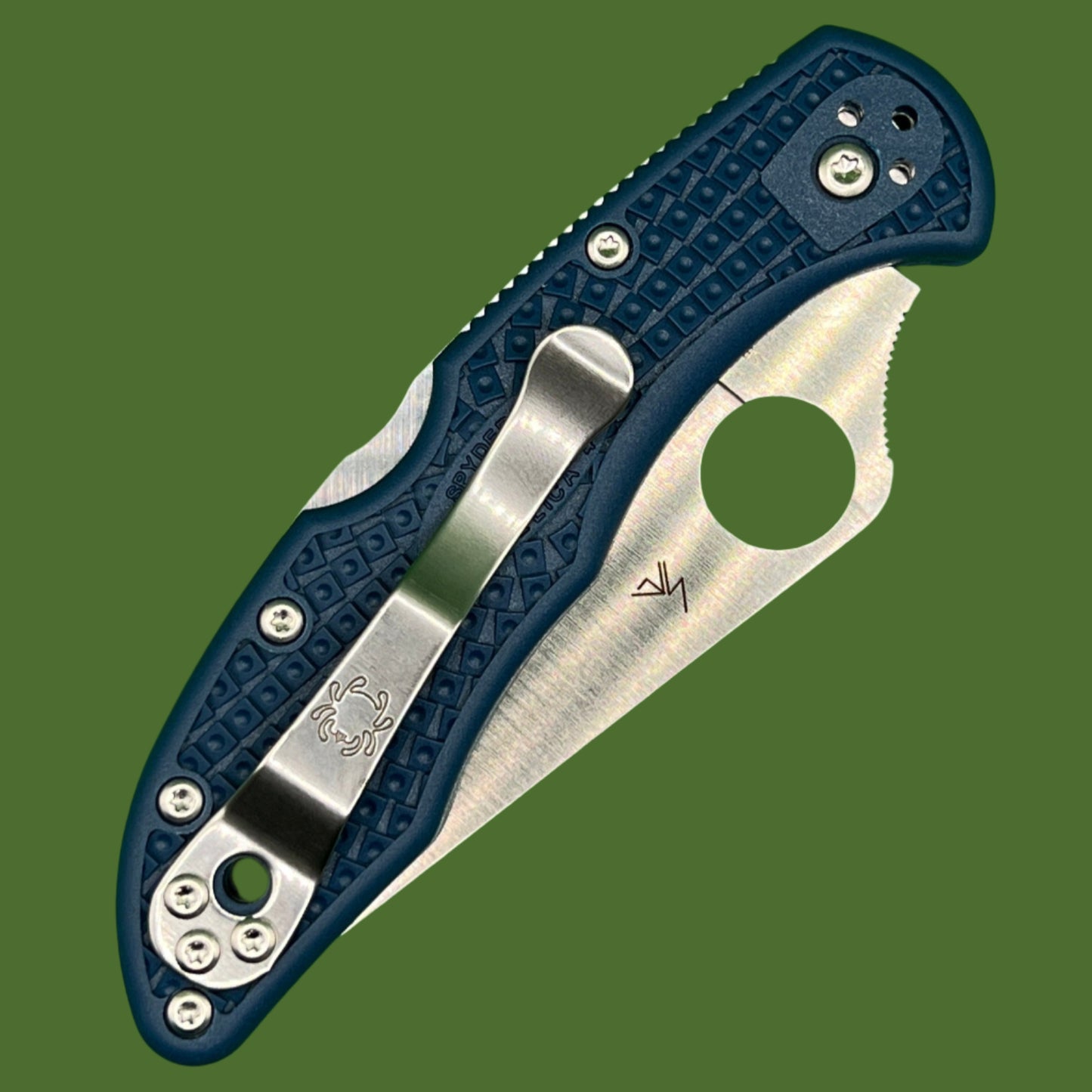 Spyderco Delica 4 Lockback Cobalt Blue SPY27