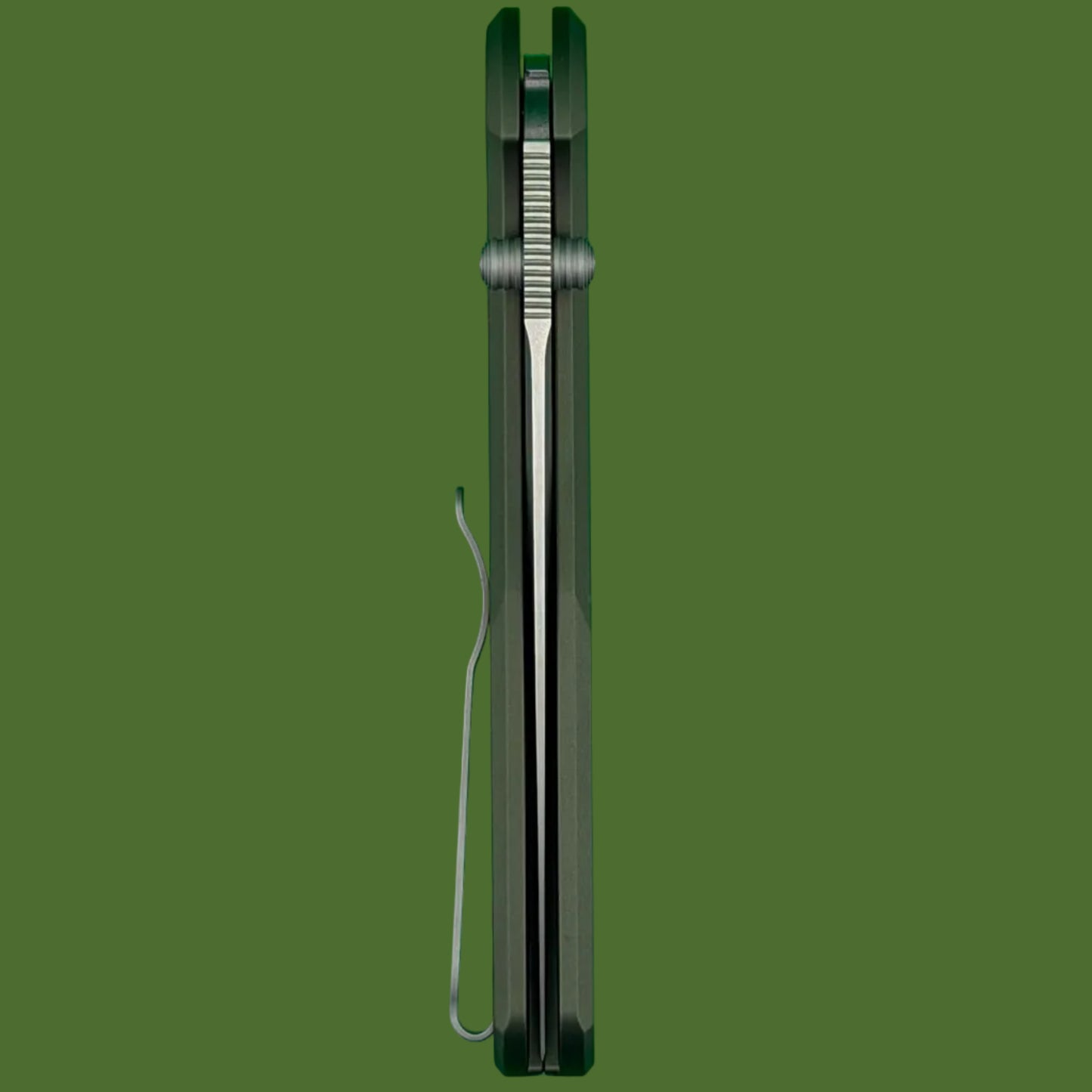 Protech Peace Neighbor Avalon Button Lock OD Green PN1101-GREEN