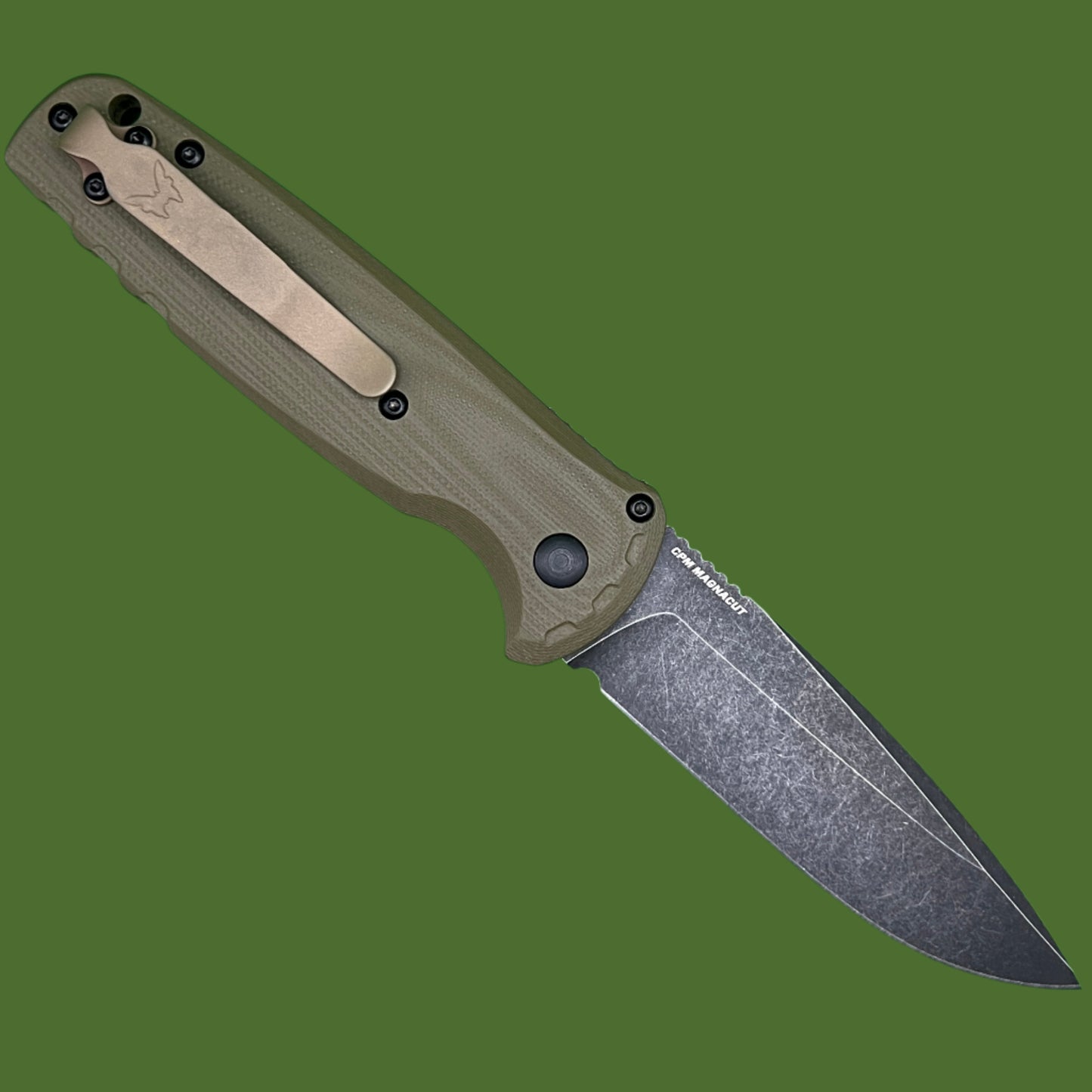 Benchmade CLA Auto Green/Black 4300BK-02