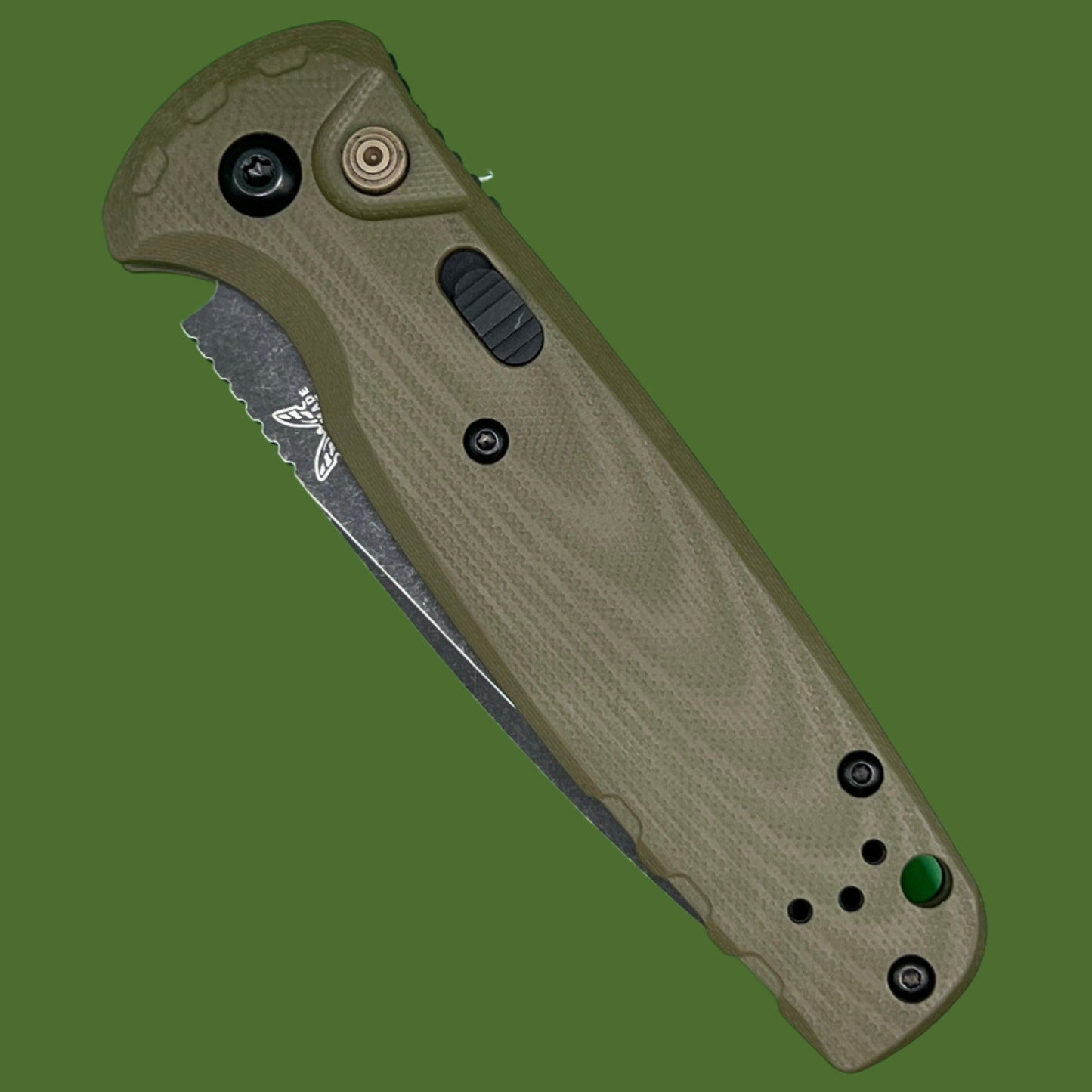 Benchmade CLA Auto Green/Black 4300BK-02