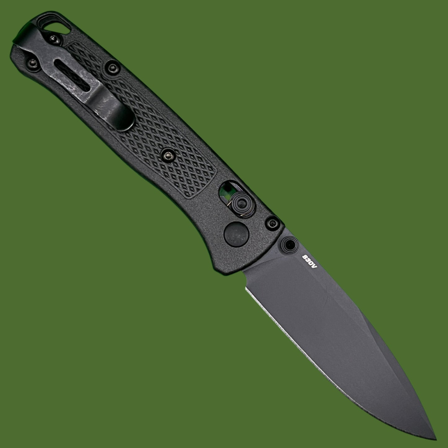 Benchmade Mini Bugout CF Elite Black 533BK-2