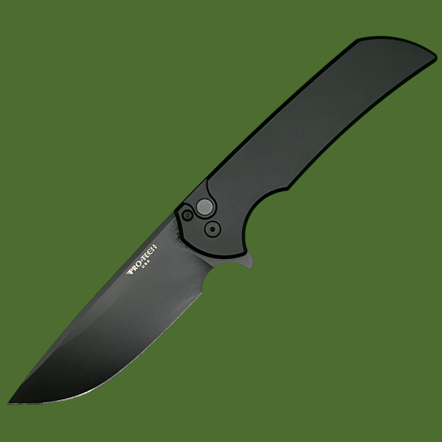 Protech Mordax Button Lock Black MX103