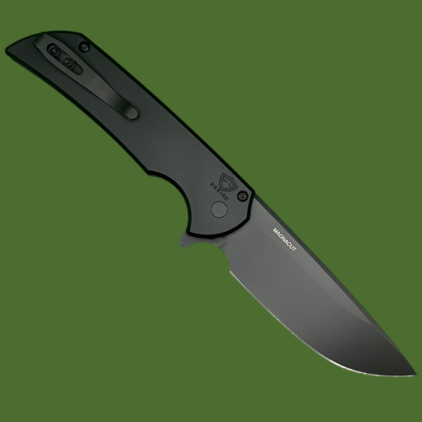 Protech Mordax Button Lock Black MX103