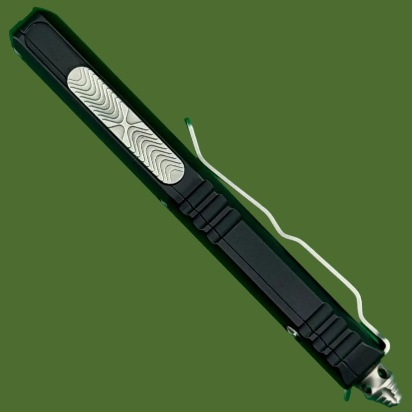*Pre-Owned* Microtech UTX-85 D/E Stonewash Partial Serrated 232-11