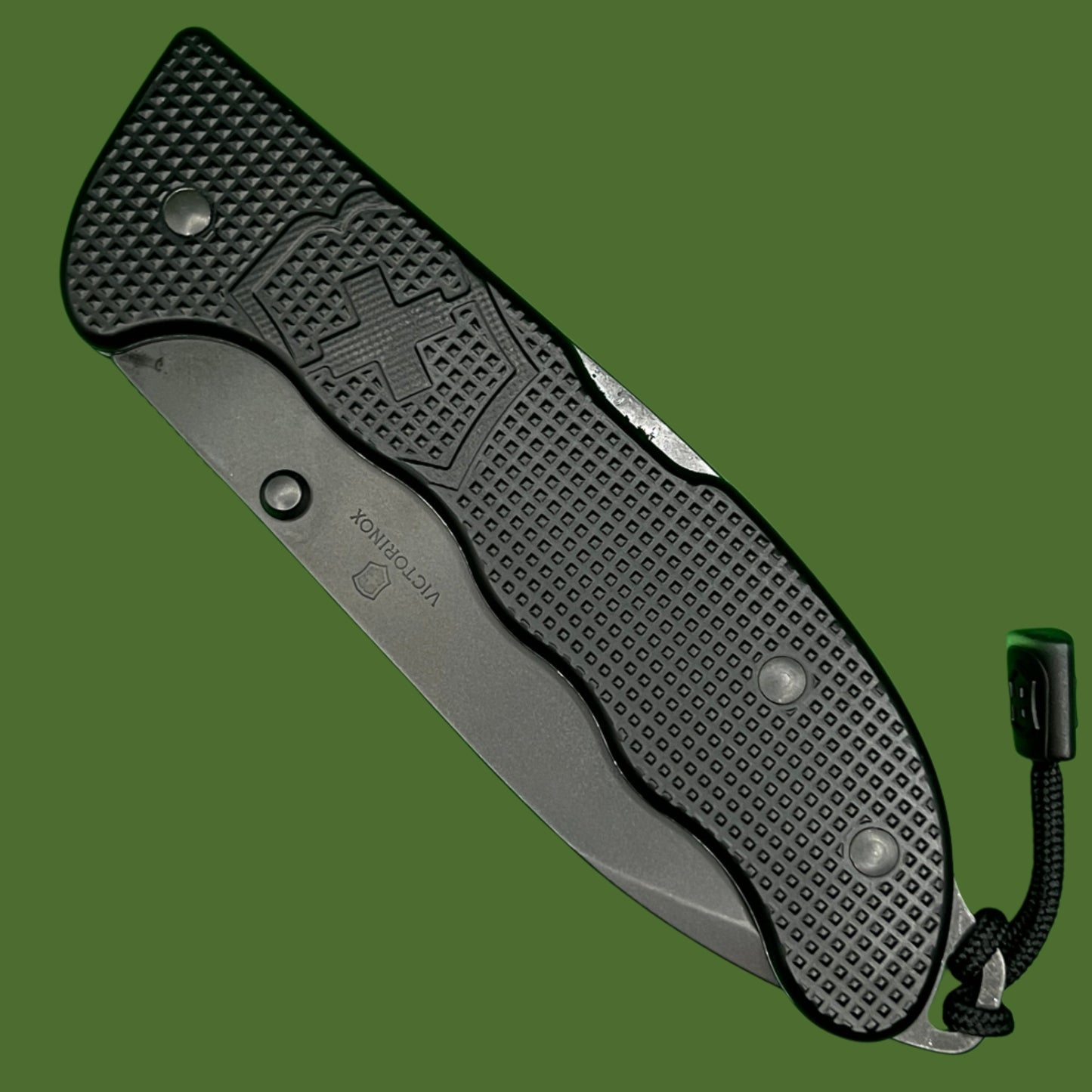*Pre-Owned* Victorinox Evoke Lockback Black Alox
